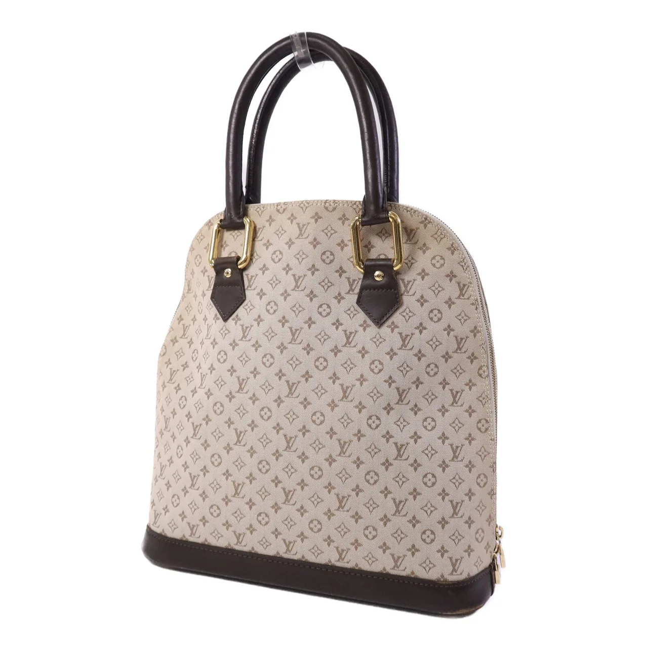 LOUIS VUITTON Alma M92202 Handbag Canvas 象牙色 Canvas Rank C - Thumbnail 3