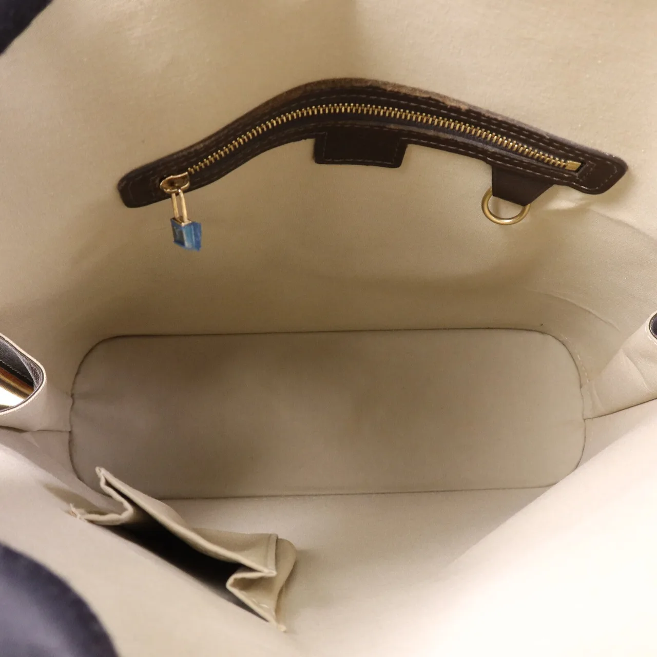 LOUIS VUITTON Alma M92202 Handbag Canvas 象牙色 Canvas Rank C - Thumbnail 5