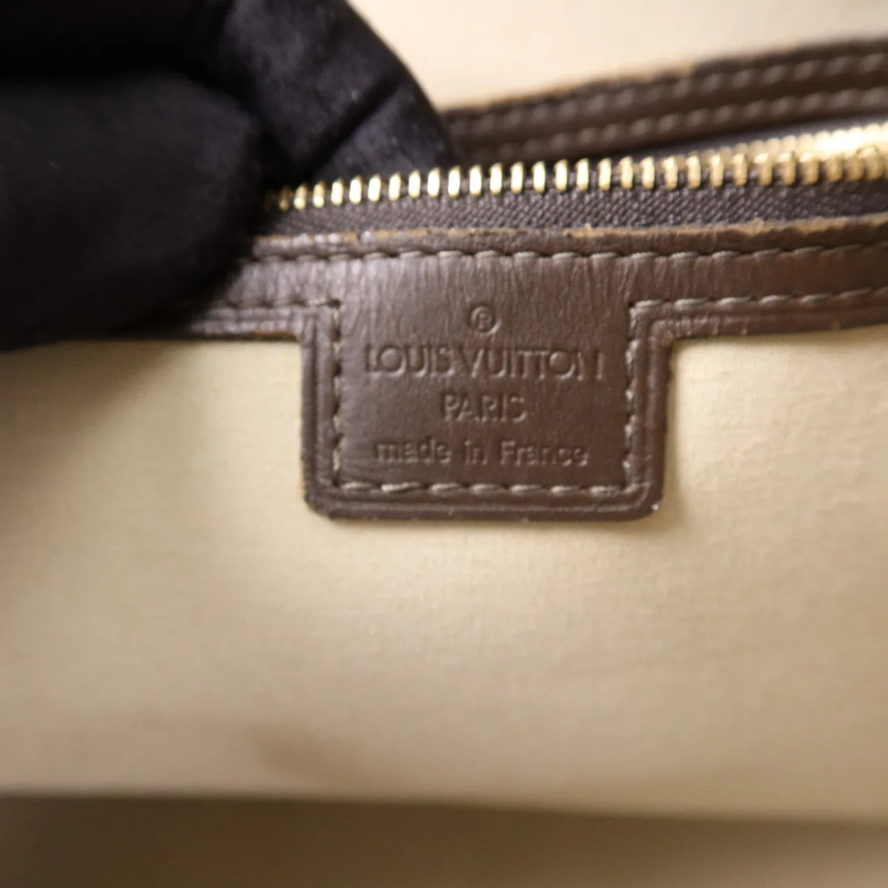 LOUIS VUITTON Alma M92202 Handbag Canvas 象牙色 Canvas Rank C - Thumbnail 6