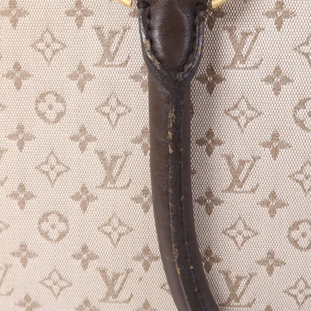 LOUIS VUITTON Alma M92202 Handbag Canvas 象牙色 Canvas Rank C - Thumbnail 14