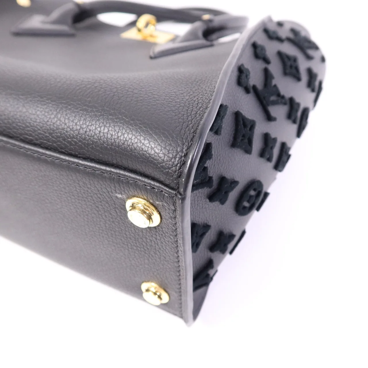 LOUIS VUITTON On My Side M53826 Shoulder Bag Coated Canvas 黑色 Coated Canvas Rank A - Thumbnail 10