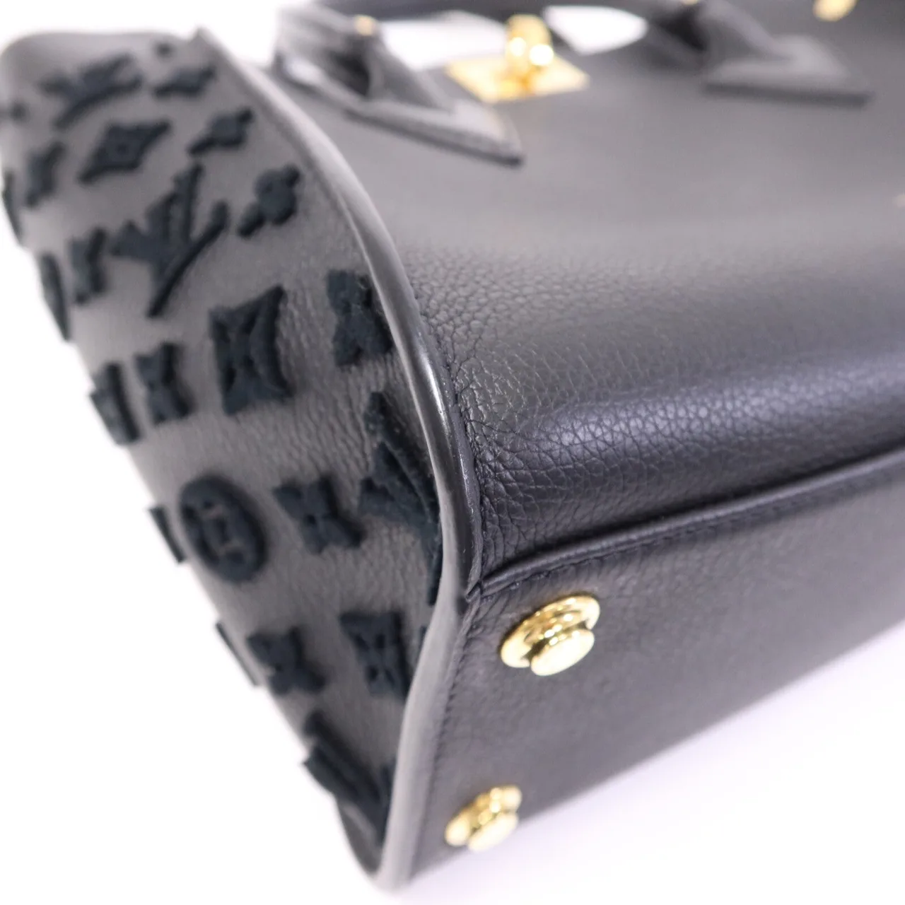 LOUIS VUITTON On My Side M53826 Shoulder Bag Coated Canvas 黑色 Coated Canvas Rank A - Thumbnail 11