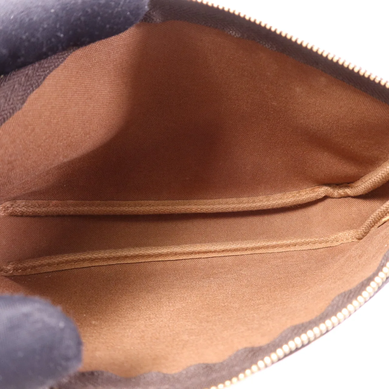 LOUIS VUITTON Pochette Accessoires M51980 化妝箱包 塗層帆布 棕色 塗層帆布 中古品B - 縮圖 5