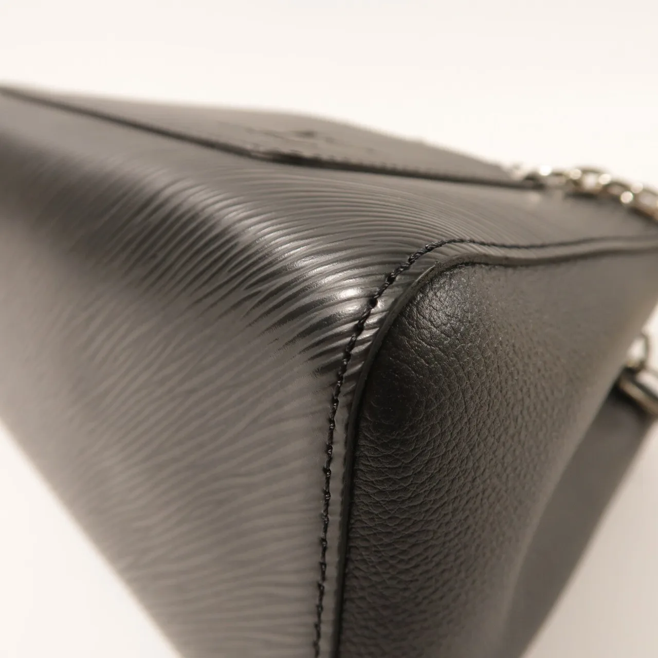 LOUIS VUITTON Marelle M80689 2-Way Bag Calfskin 黑色 / Black Calfskin Rank A - Thumbnail 10