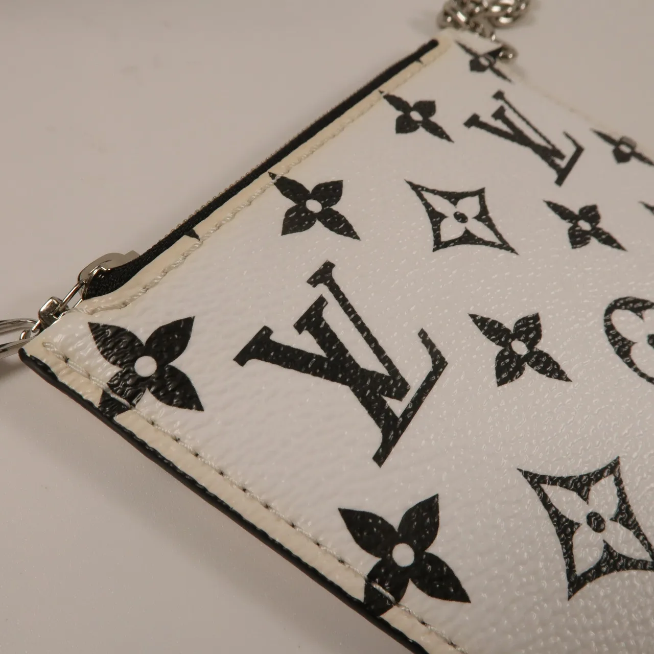 LOUIS VUITTON Marelle M80689 2-Way Bag Calfskin 黑色 / Black Calfskin Rank A - Thumbnail 13