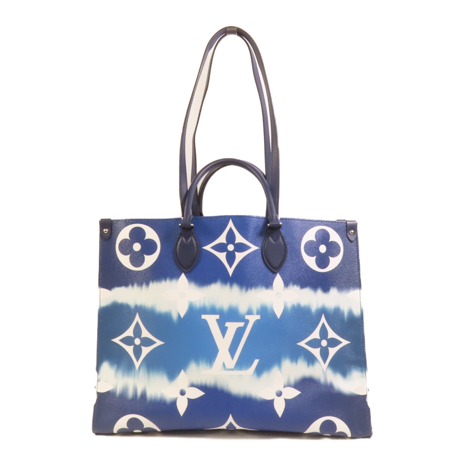 LOUIS VUITTON OnTheGo M45120 2-Way Bag Coated Canvas