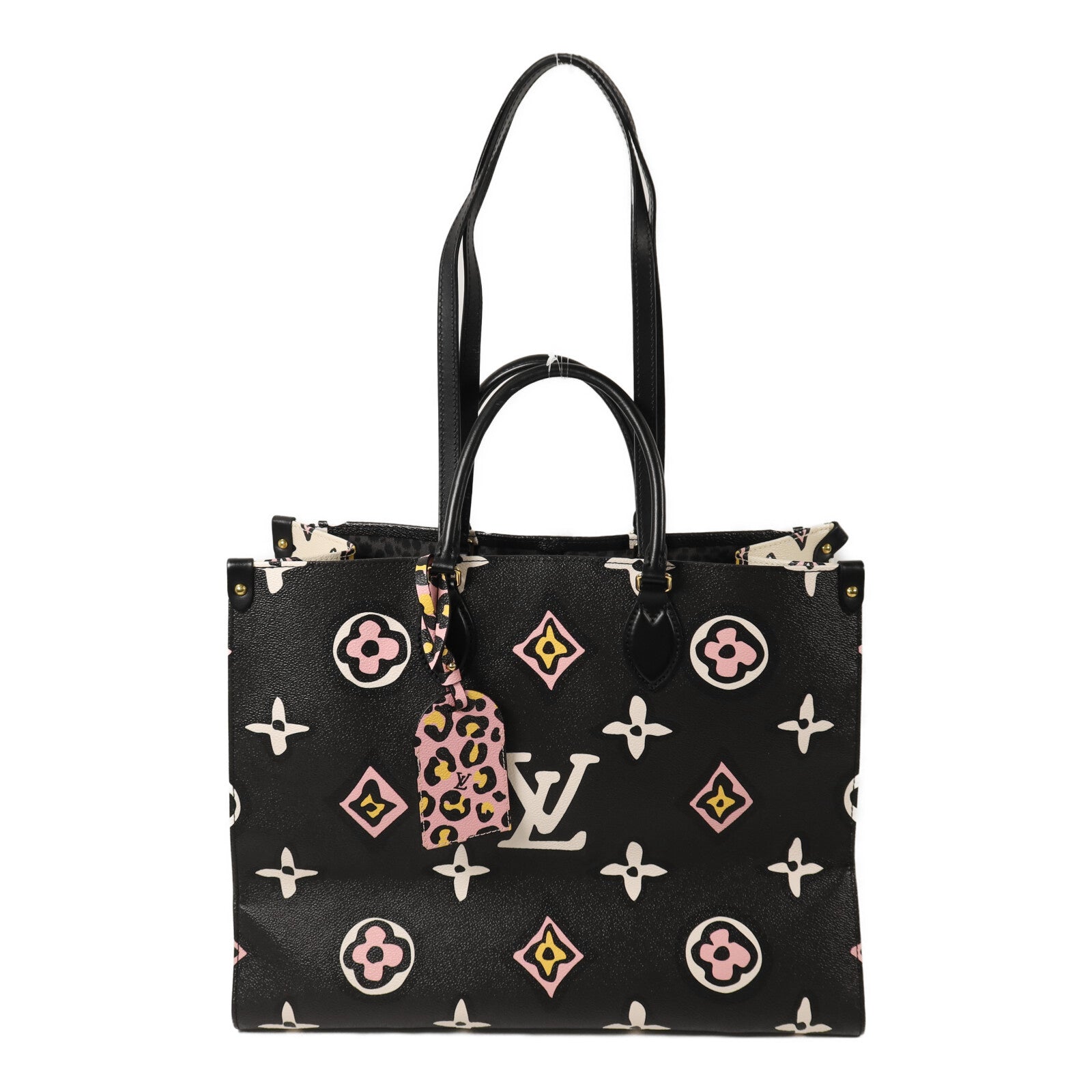 LOUIS VUITTON OnTheGo M45815 2-Way Bag Coated Canvas