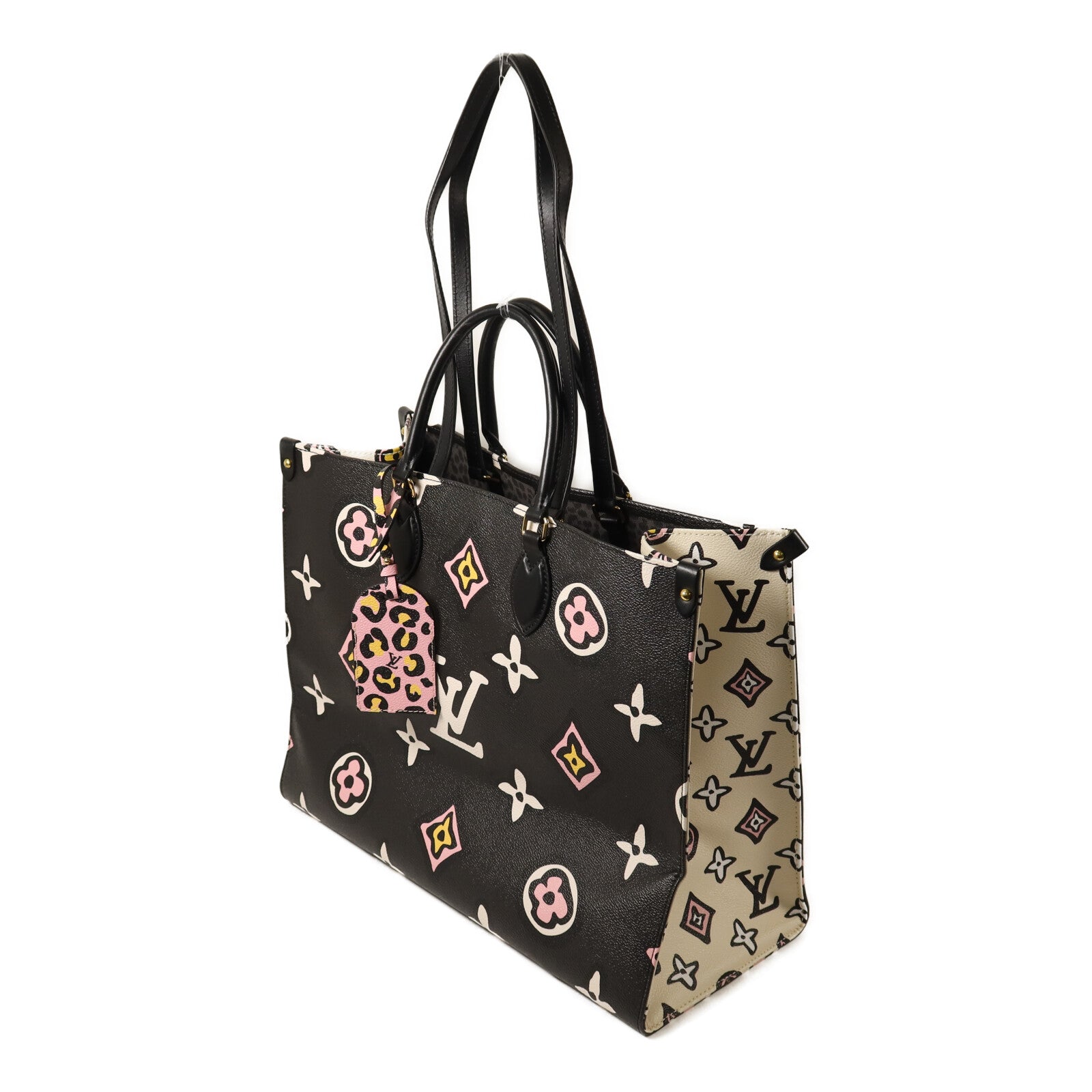 LOUIS VUITTON OnTheGo M45815 2-Way Bag Coated Canvas 3