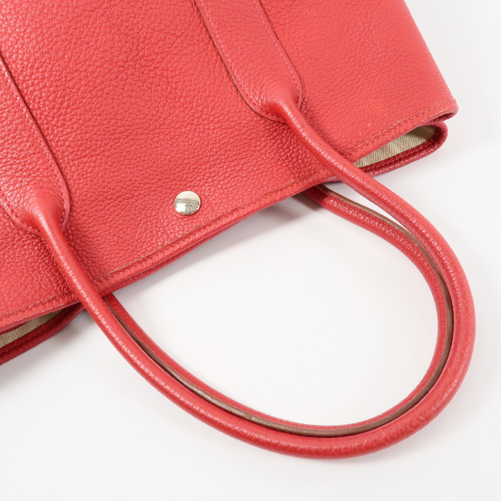 LOUIS VUITTON Tote Bag Calfskin 7