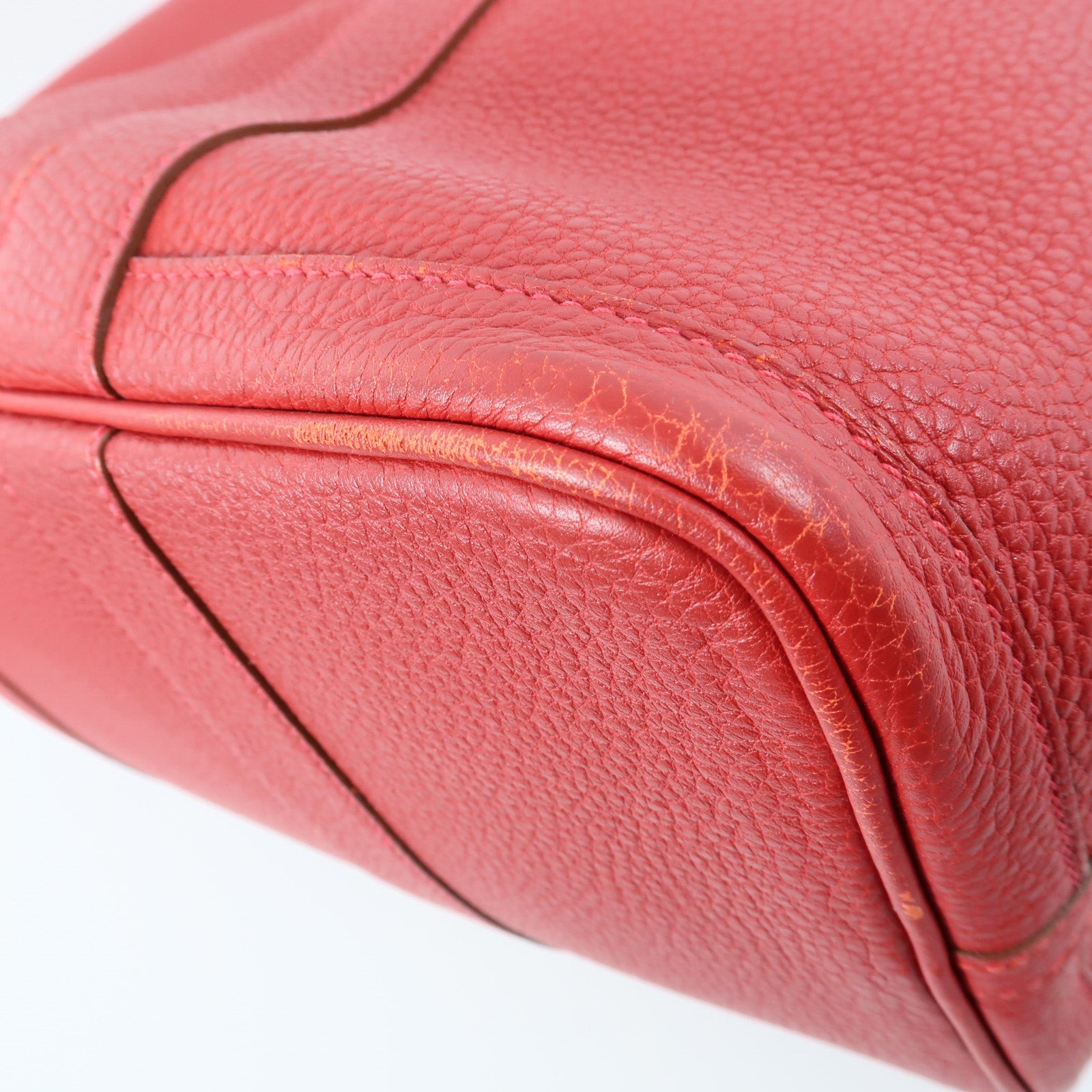 LOUIS VUITTON Tote Bag Calfskin 10