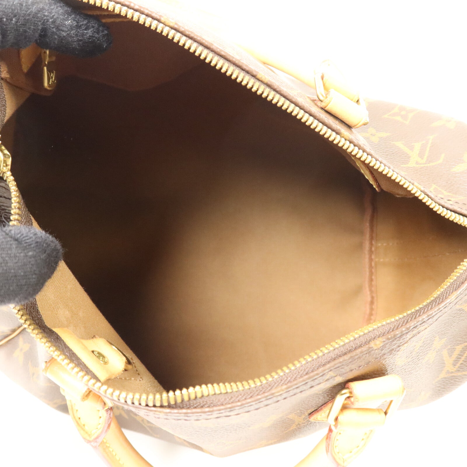 LOUIS VUITTON Speedy Bandouliere M46980 兩用包 塗層帆布 5