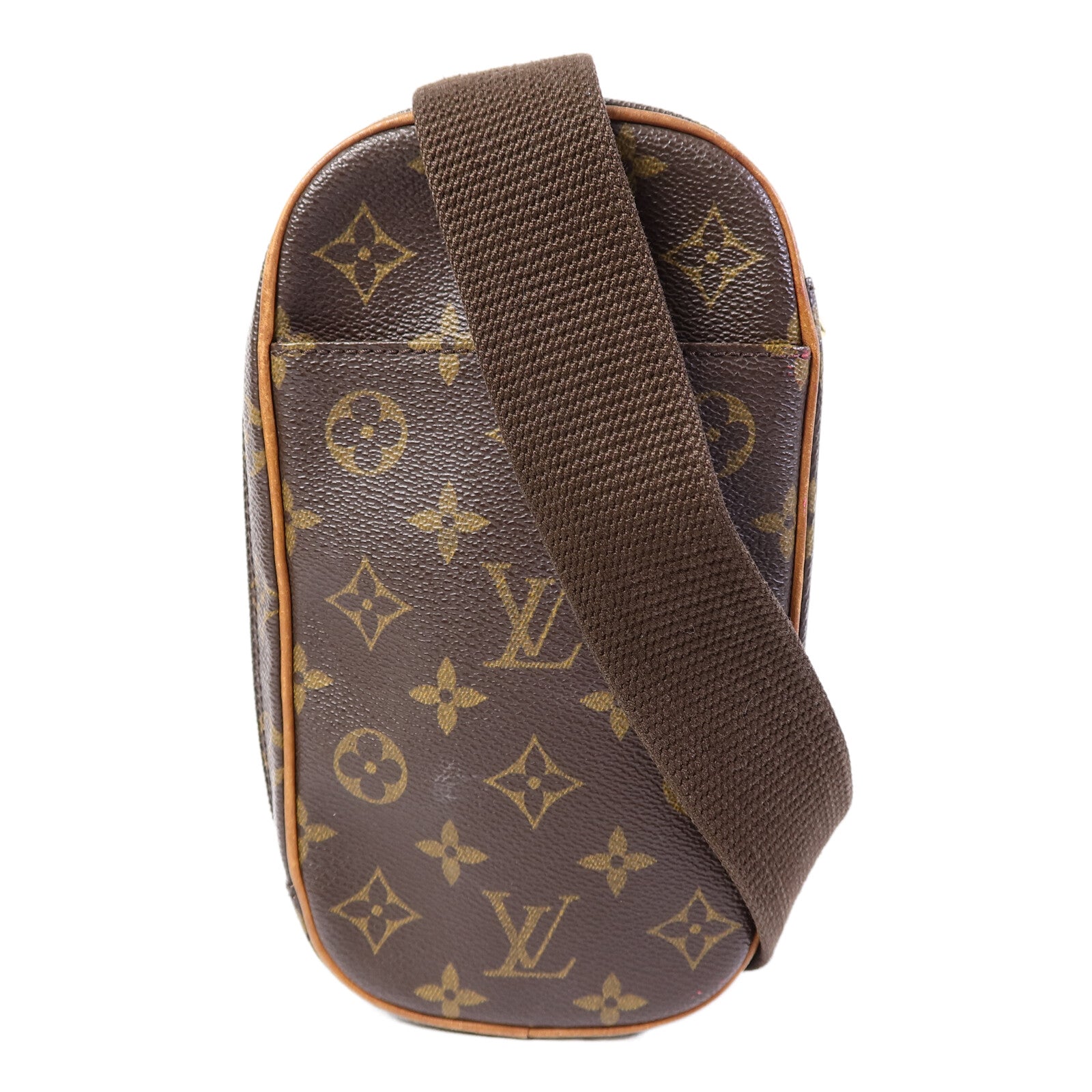 LOUIS VUITTON Pochette Gange M51870 Belt Bag Coated Canvas
