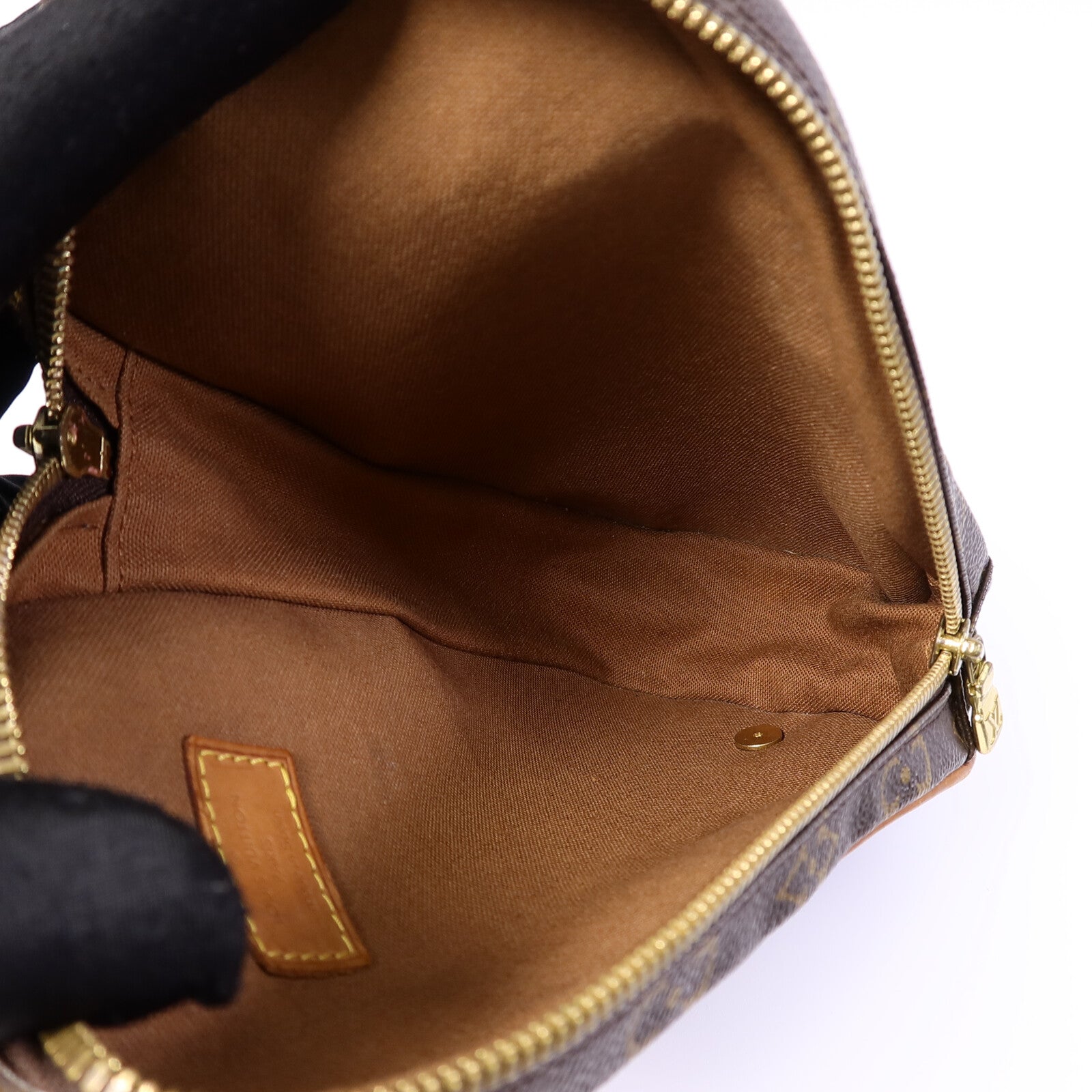 LOUIS VUITTON Pochette Gange M51870 Belt Bag Coated Canvas 5
