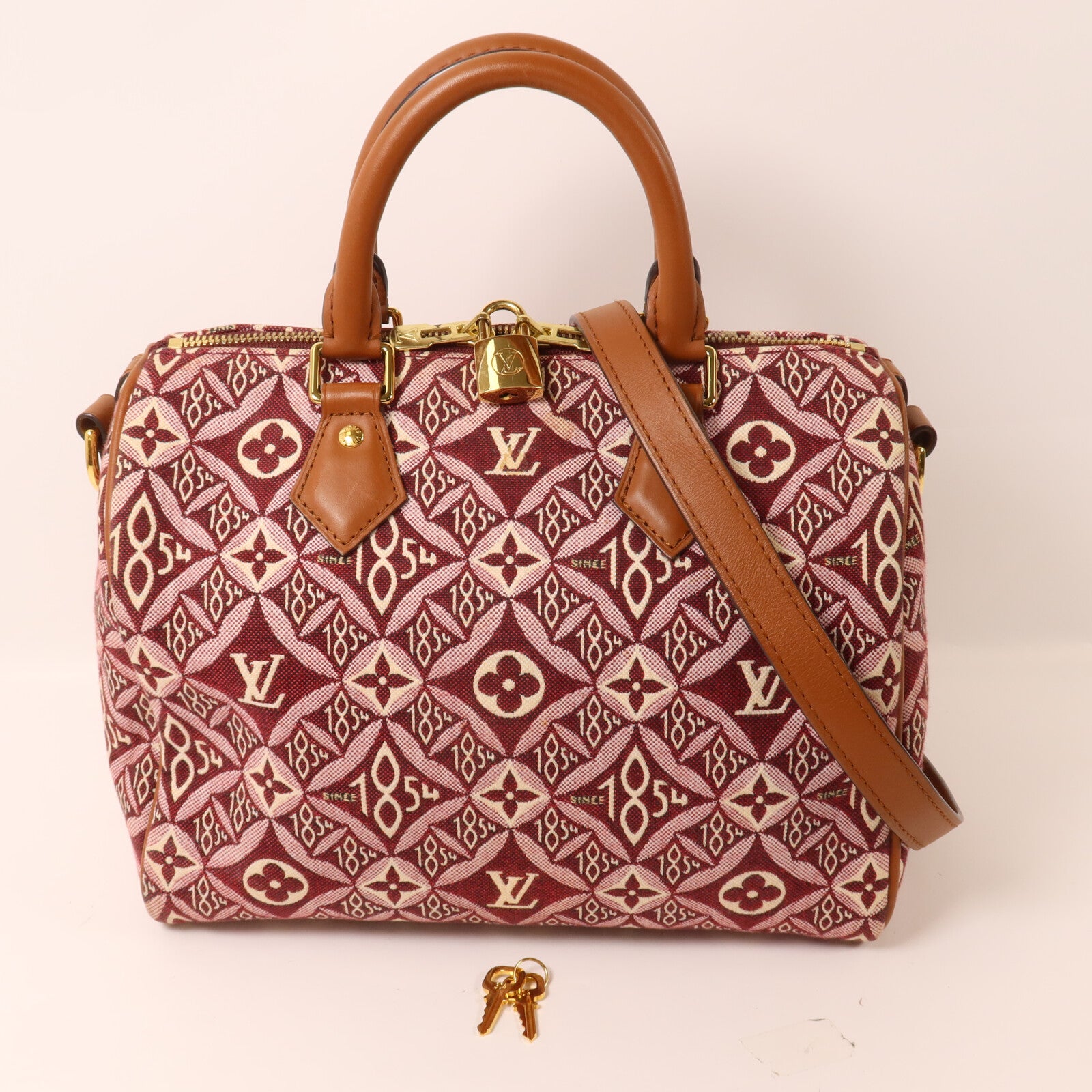 LOUIS VUITTON Speedy Bandouliere M57231 兩用包 帆布 9