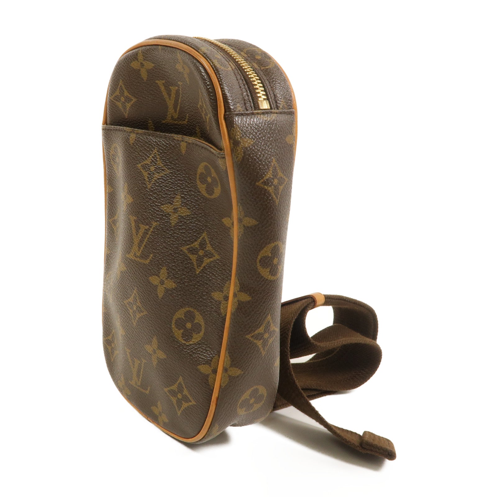 LOUIS VUITTON Pochette Gange M51870 Belt Bag Coated Canvas 3