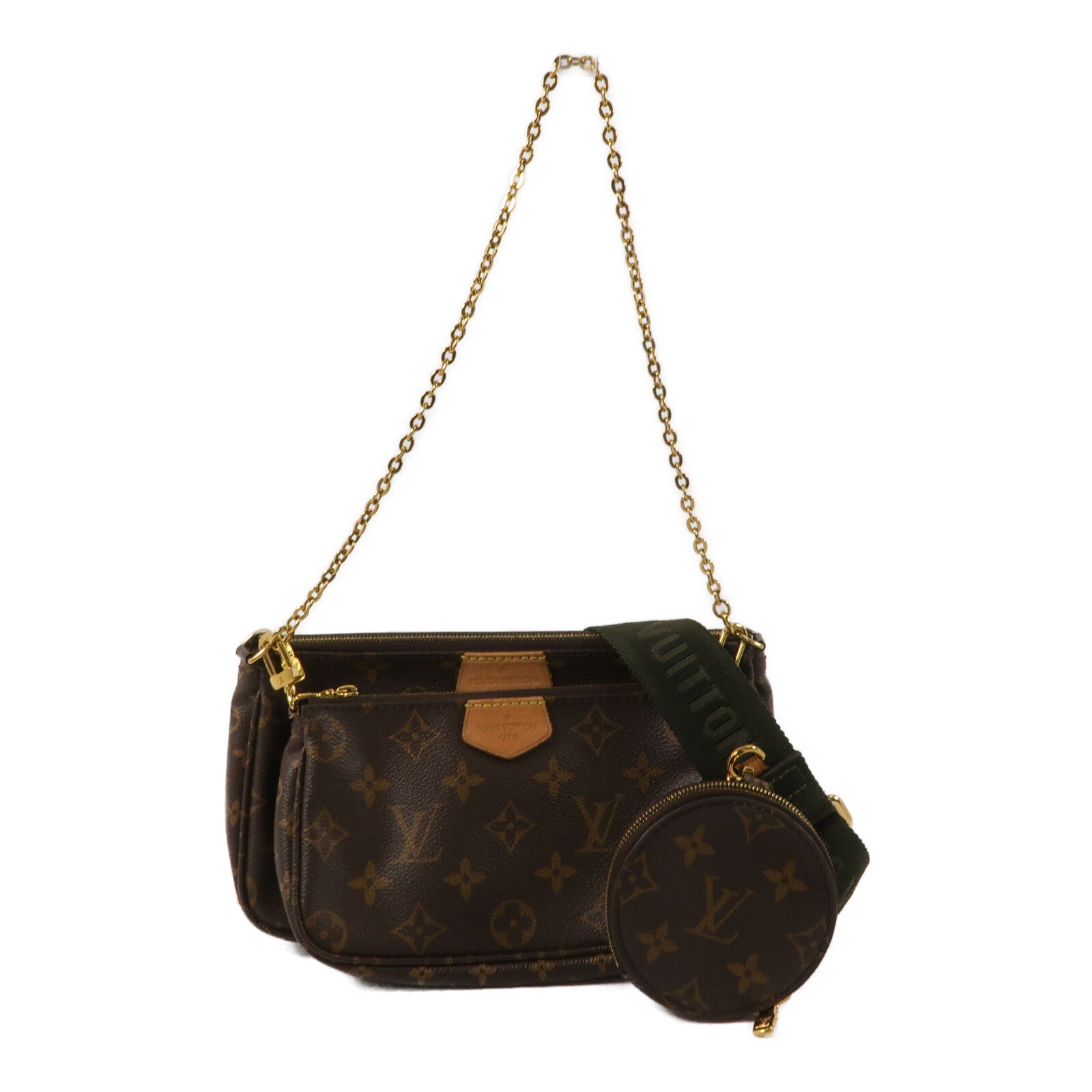LOUIS VUITTON Multi Pochette M44813 2-Way Bag Coated Canvas