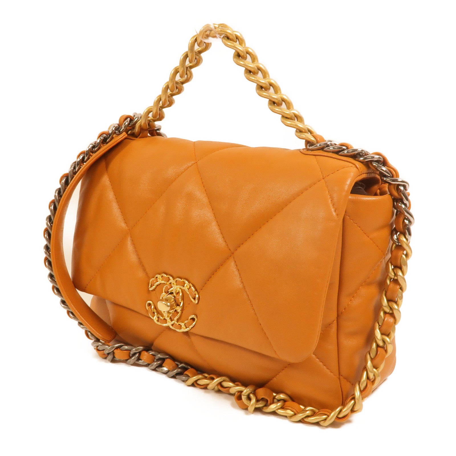LOUIS VUITTON 2-Way Bag Lambskin 3