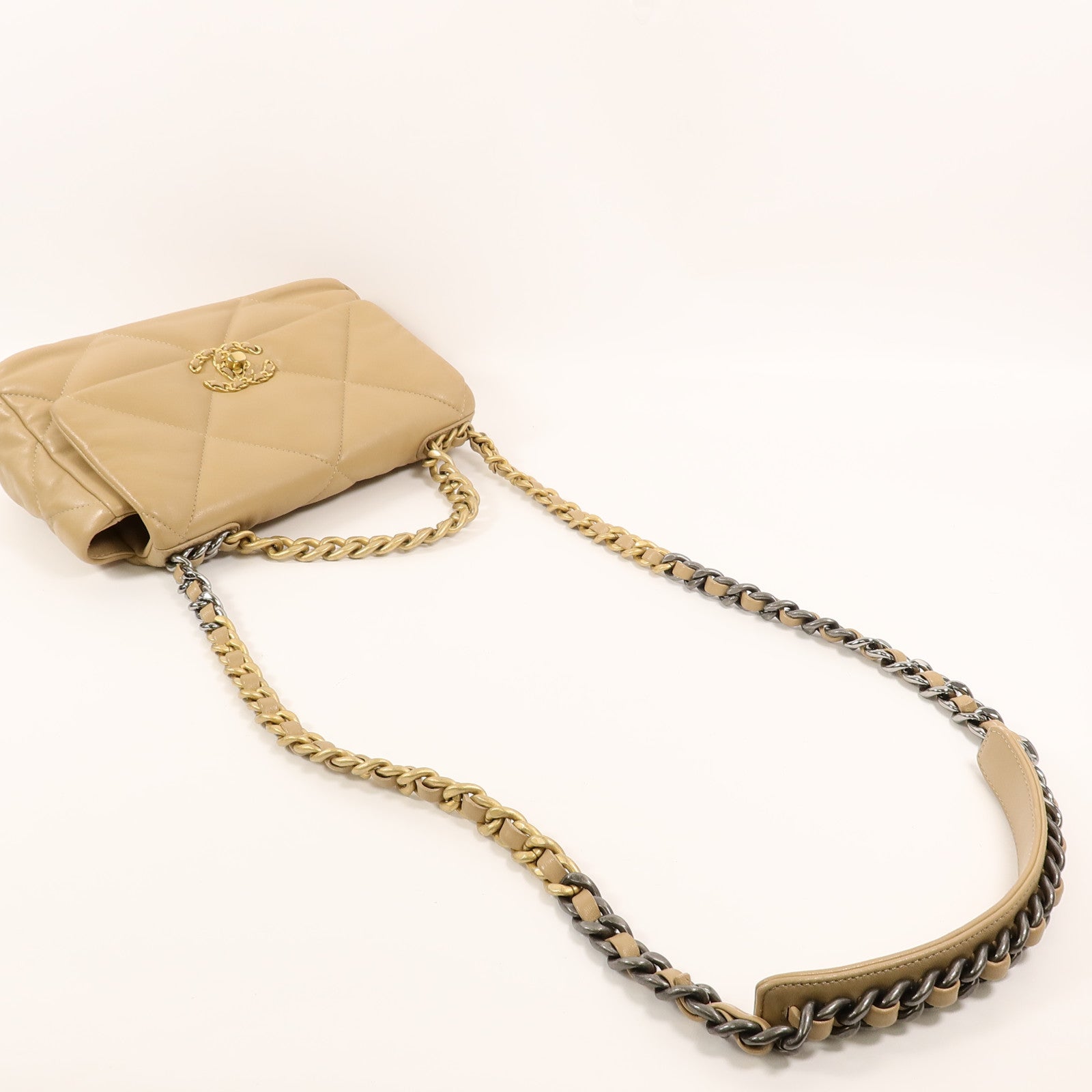 LOUIS VUITTON 2-Way Bag Lambskin 8