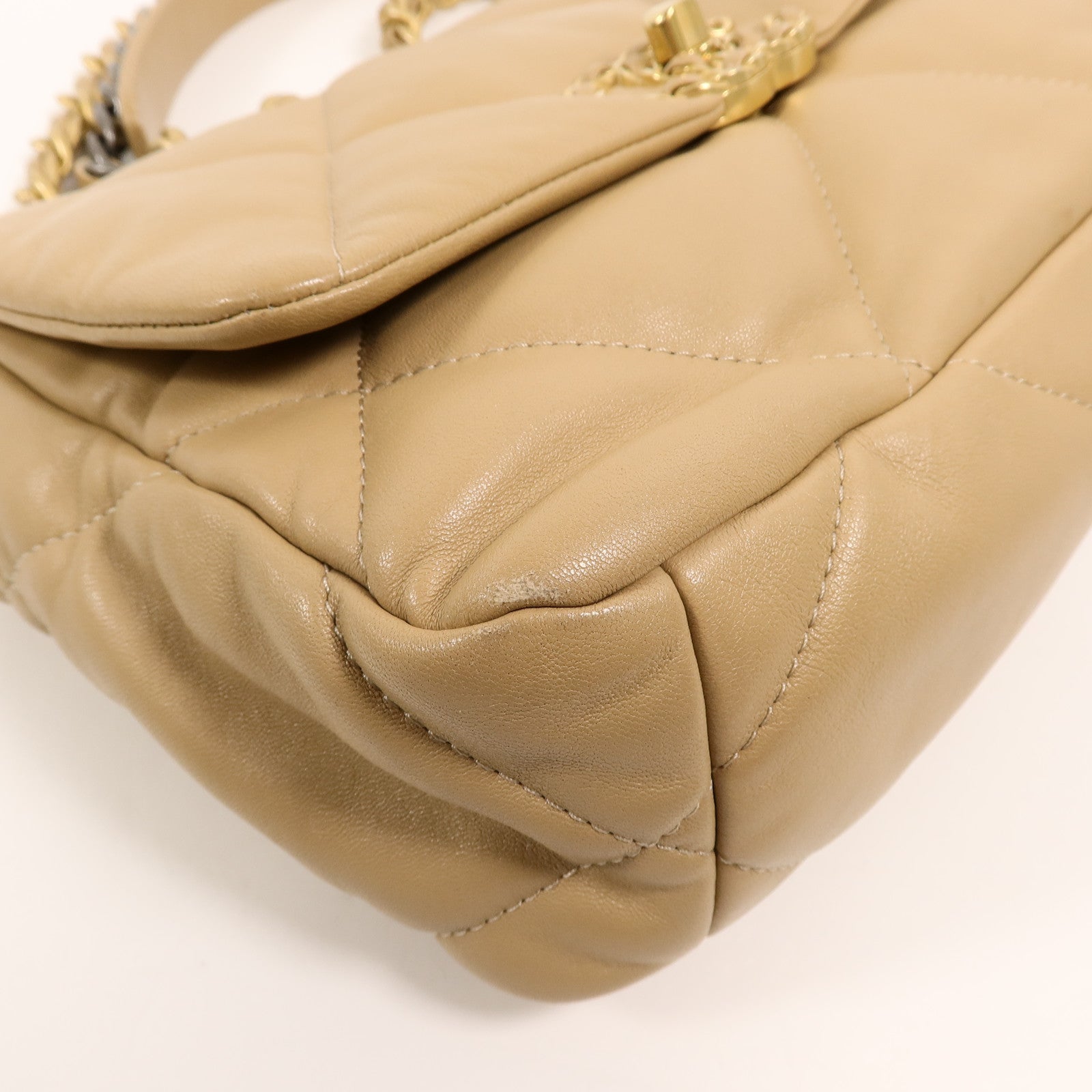 LOUIS VUITTON 2-Way Bag Lambskin 12