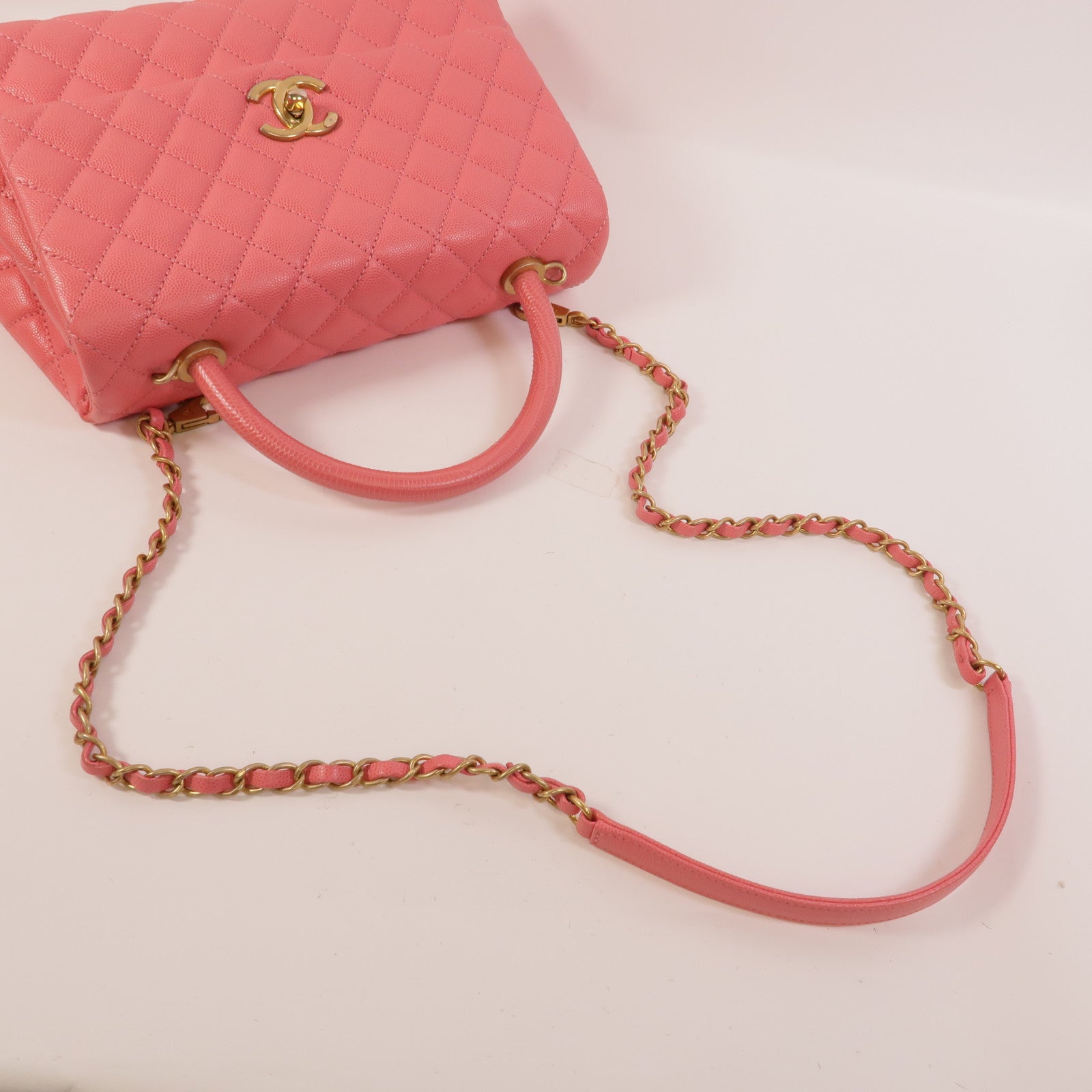 LOUIS VUITTON A92991 2-Way Bag Calfskin 6