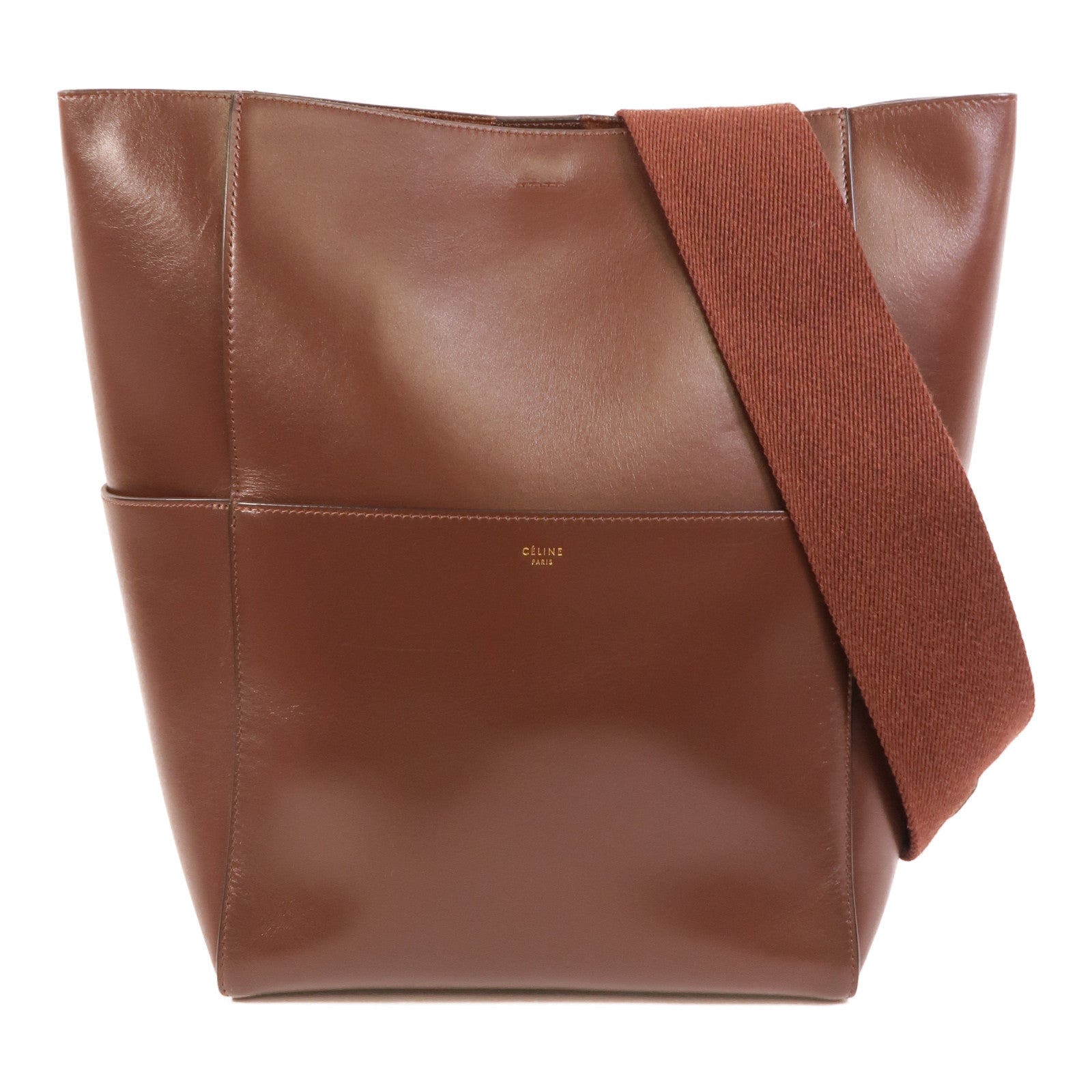 LOUIS VUITTON Bucket Shoulder Bag Calfskin
