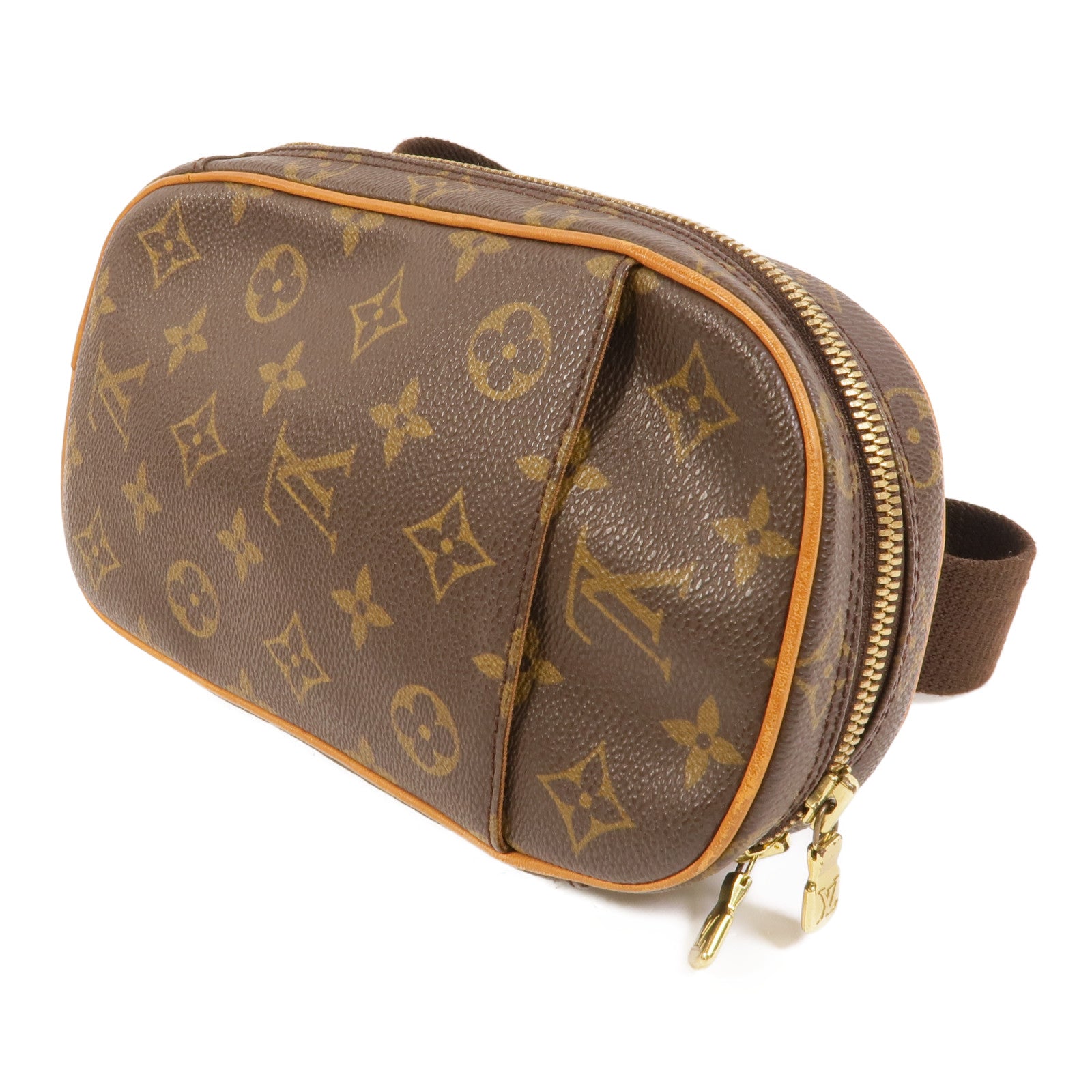 LOUIS VUITTON Pochette Gange M51870 Belt Bag Coated Canvas 3