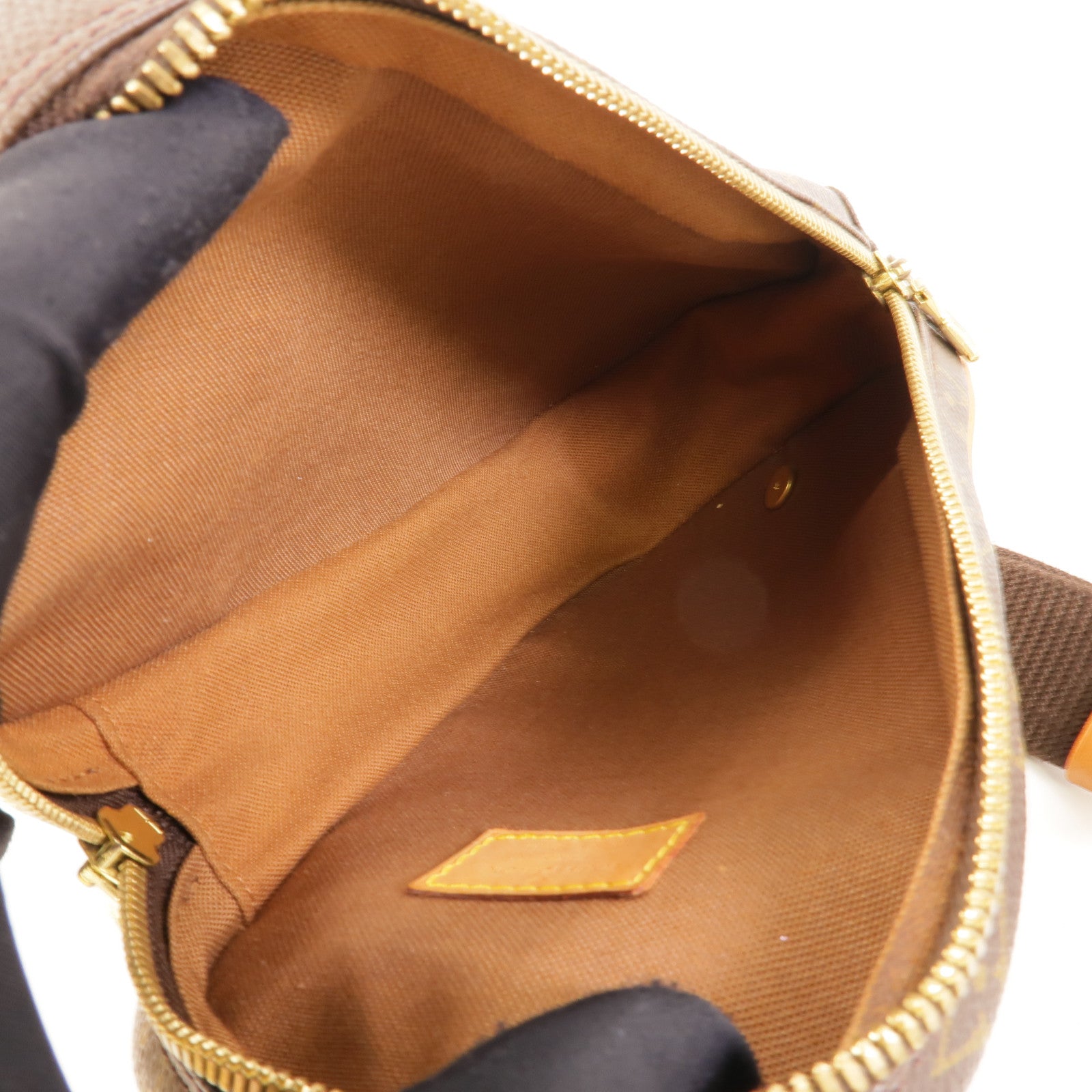 LOUIS VUITTON Pochette Gange M51870 Belt Bag Coated Canvas 5