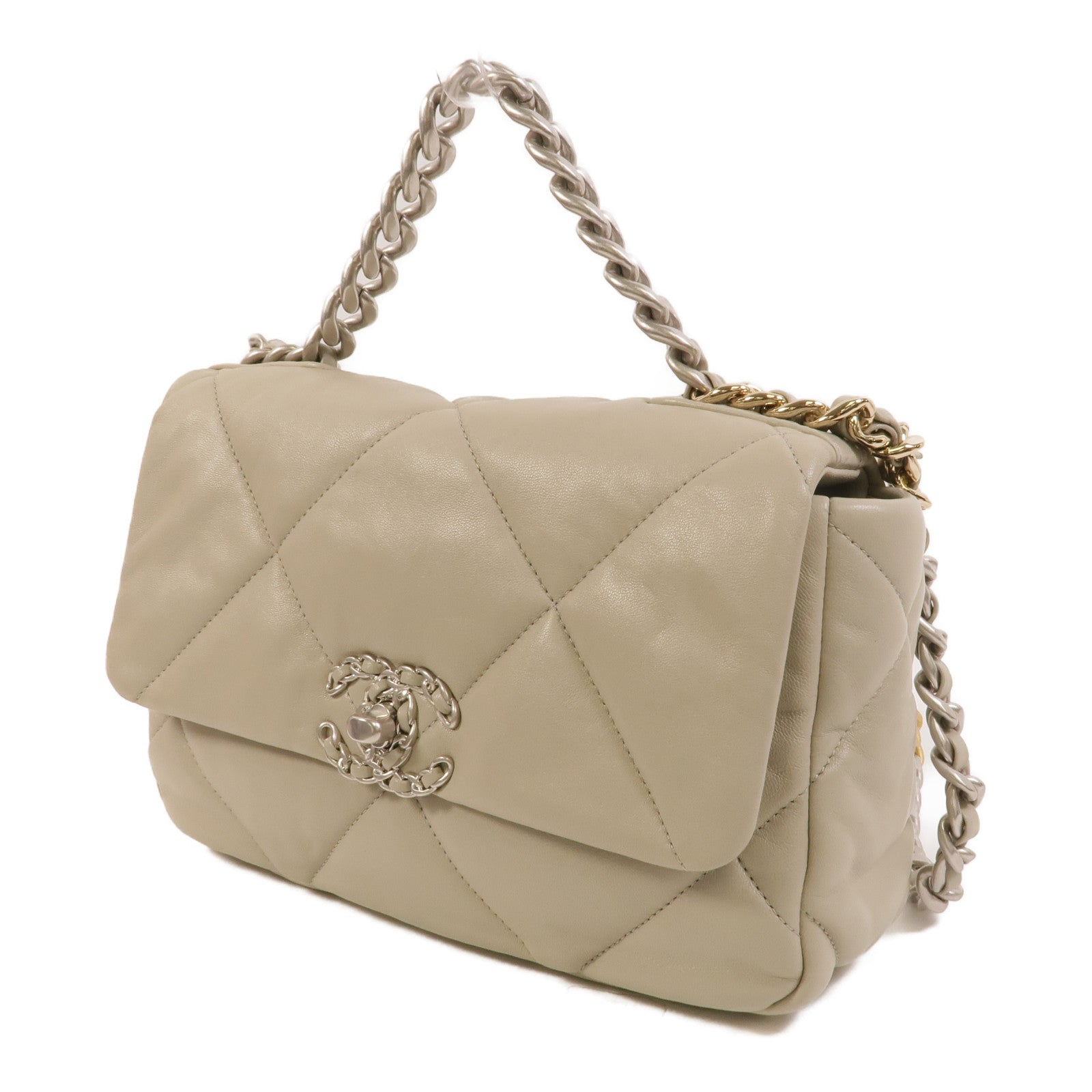 LOUIS VUITTON 2-Way Bag Lambskin 3