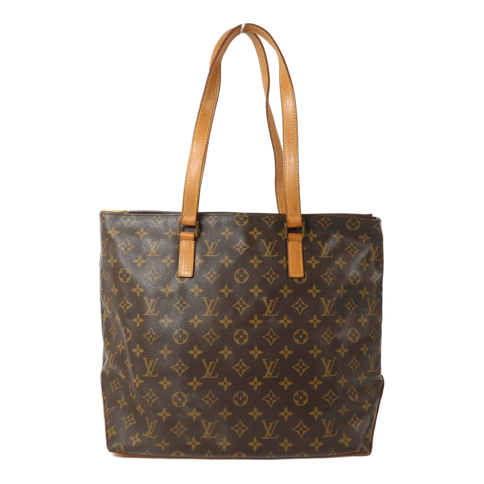 LOUIS VUITTON Cabas Mezzo M51151 Shoulder Bag Coated Canvas