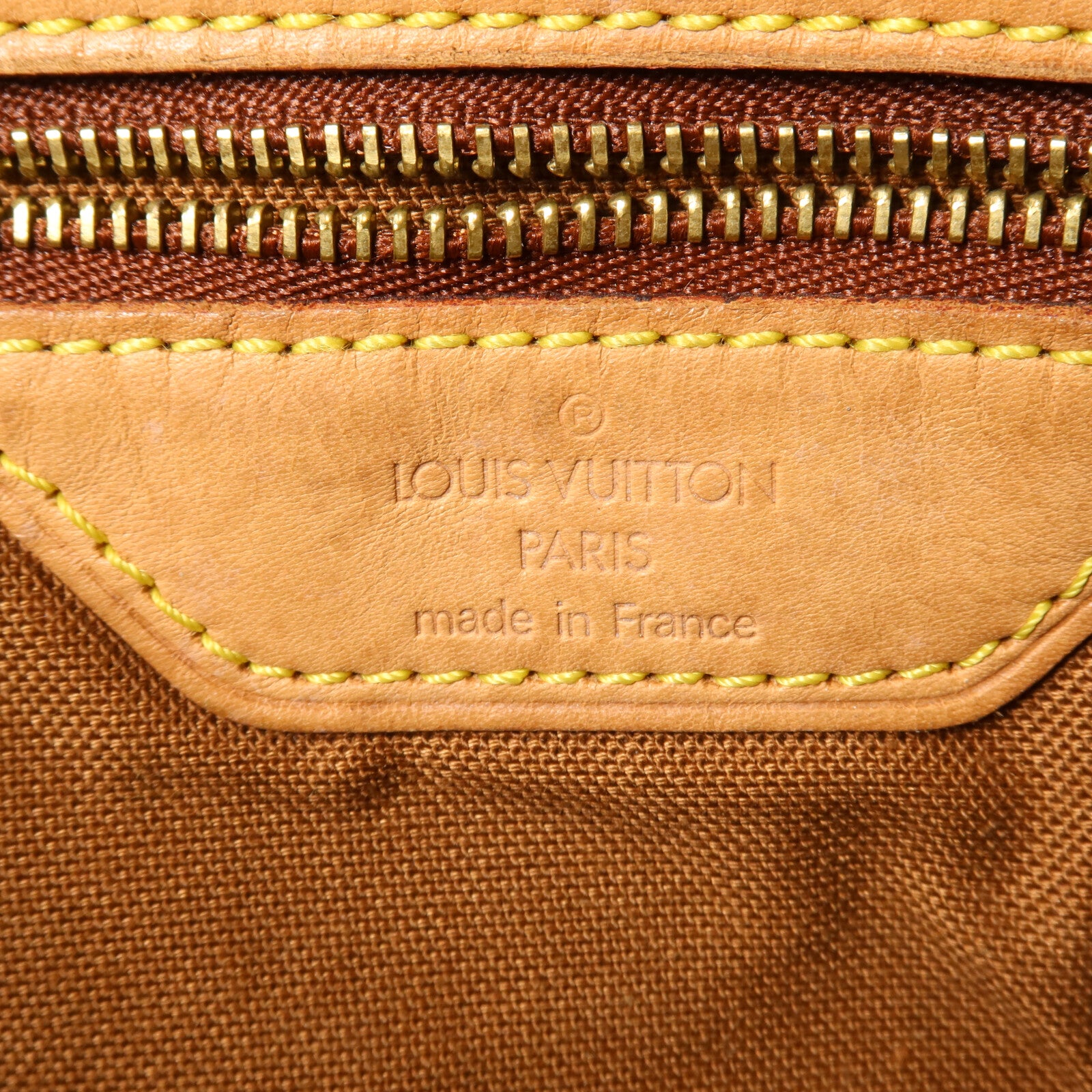 LOUIS VUITTON Cabas Mezzo M51151 Shoulder Bag Coated Canvas 6