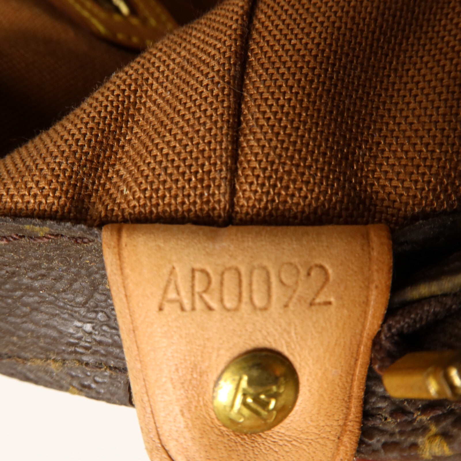 LOUIS VUITTON Cabas Mezzo M51151 Shoulder Bag Coated Canvas 7