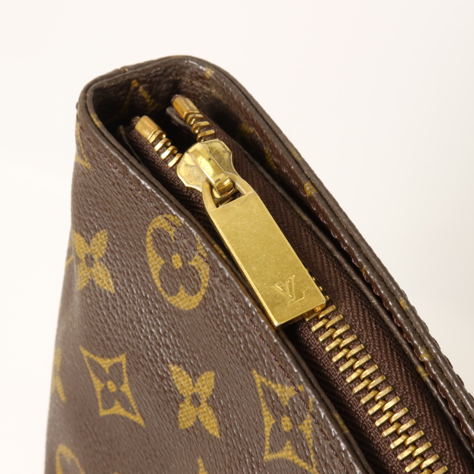 LOUIS VUITTON Cabas Mezzo M51151 Shoulder Bag Coated Canvas 9