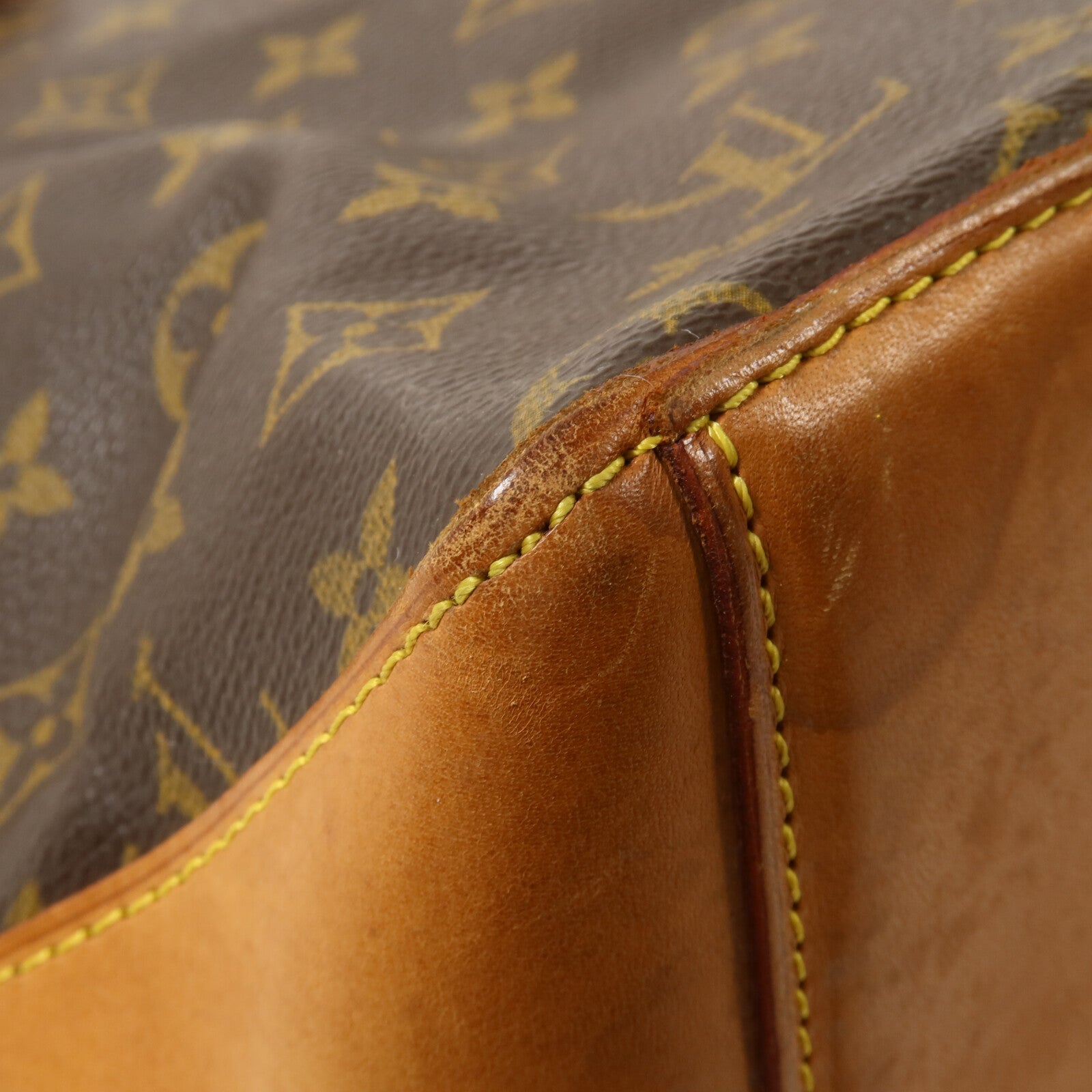 LOUIS VUITTON Cabas Mezzo M51151 Shoulder Bag Coated Canvas 12