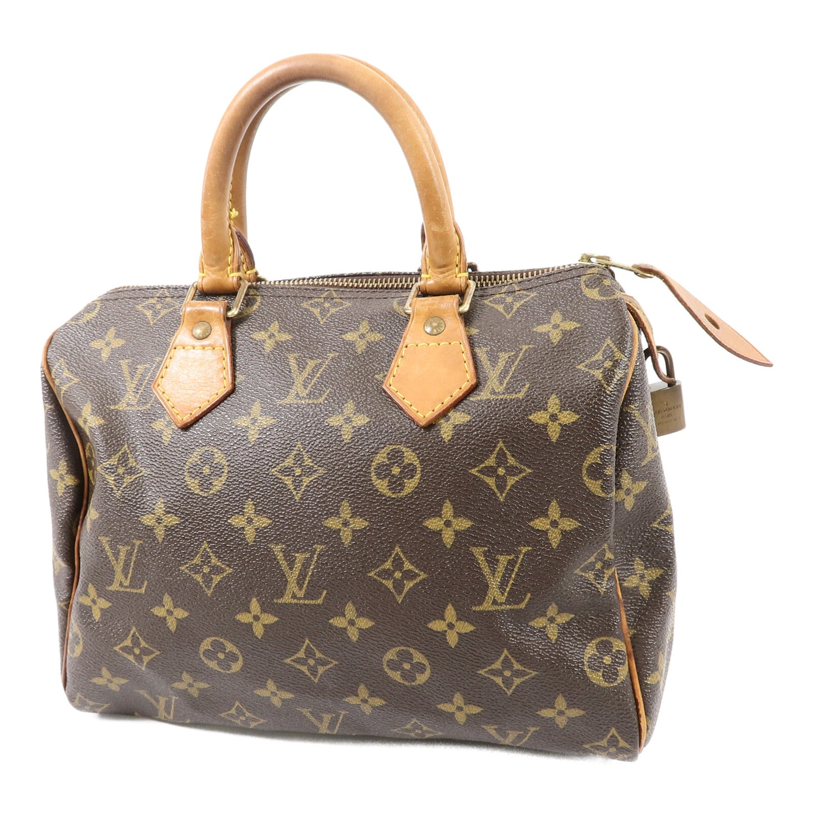 LOUIS VUITTON Speedy M41528 Handbag Coated Canvas 3