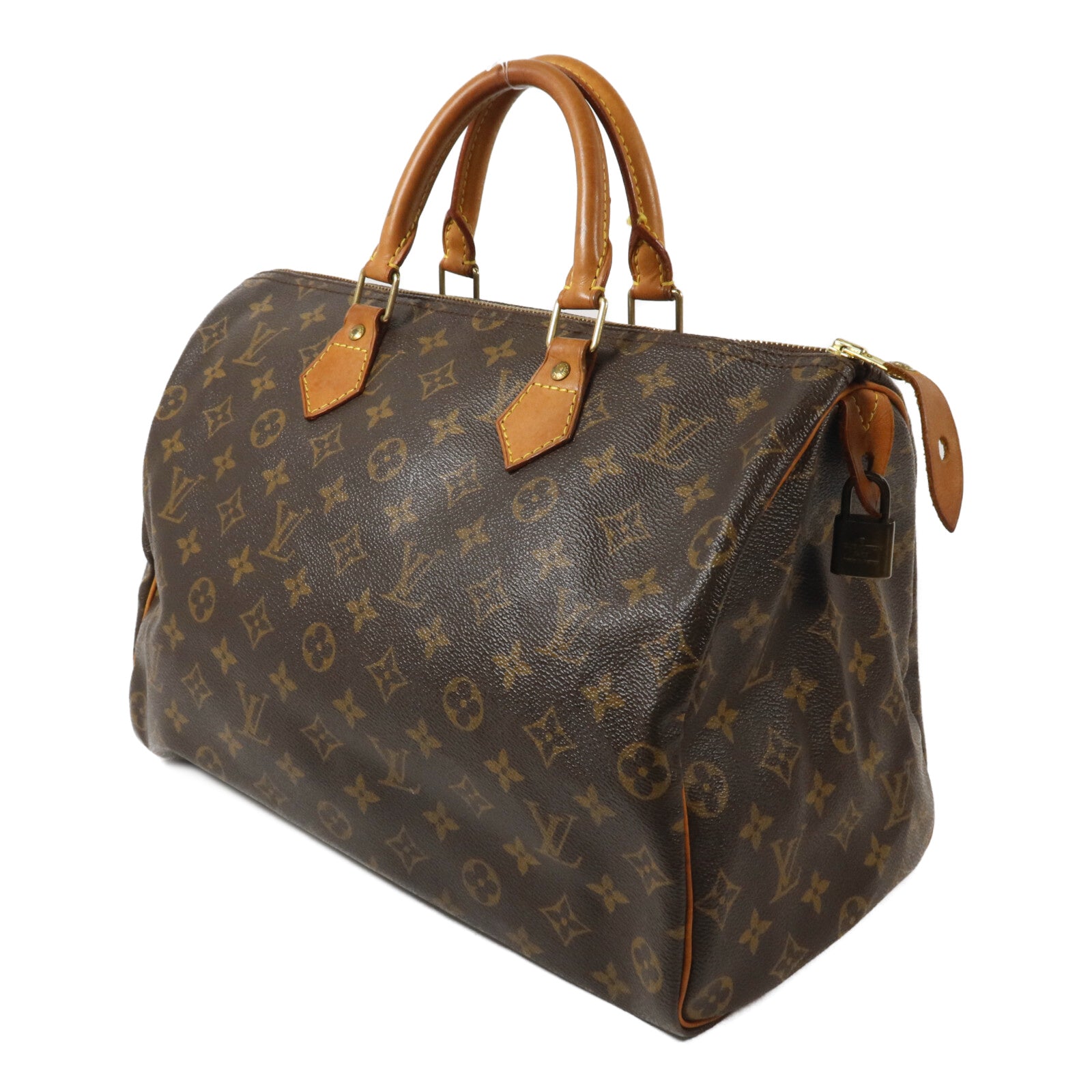 LOUIS VUITTON Speedy M41107 Handbag Coated Canvas 3