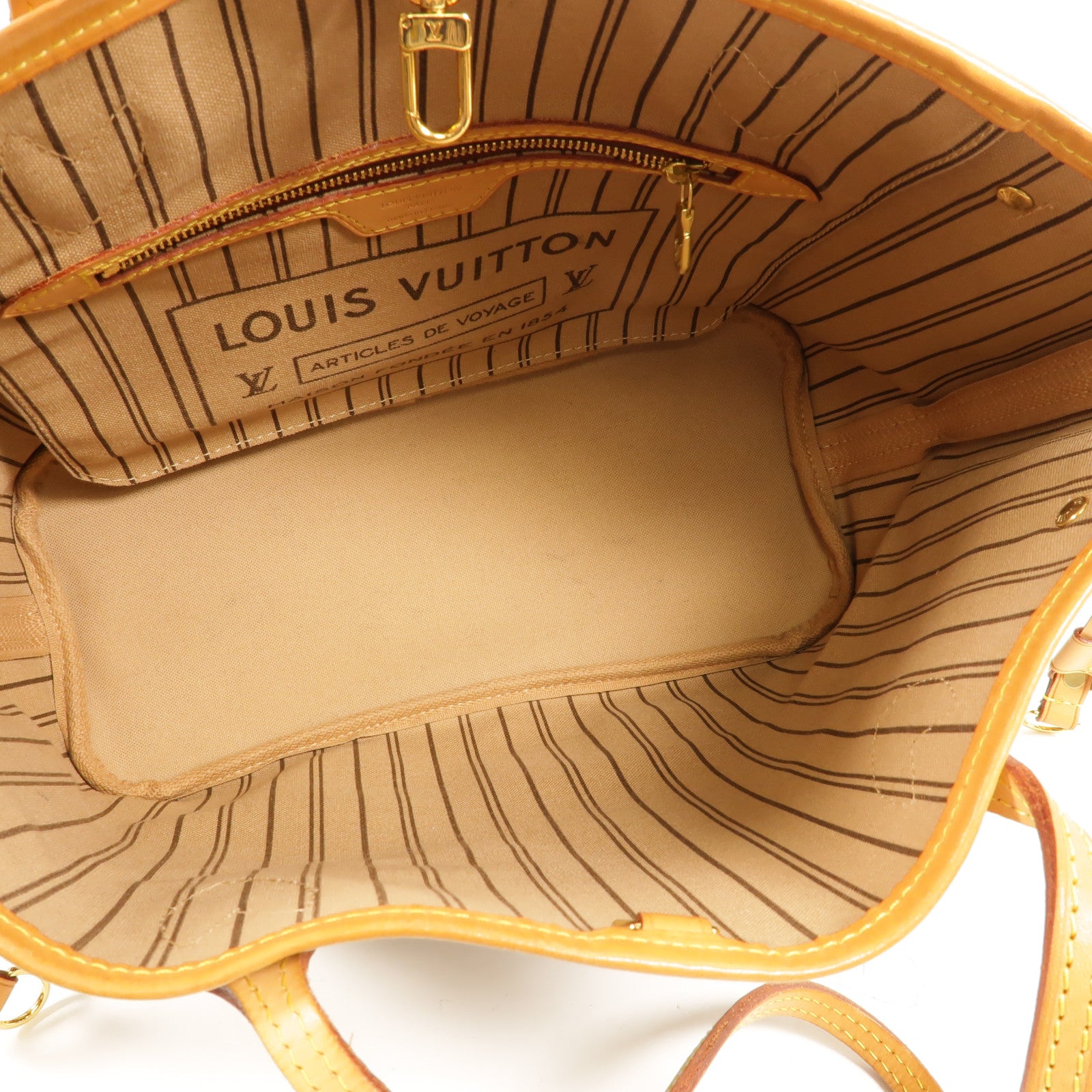 LOUIS VUITTON Neverfull M46979 托特包 塗層帆布 5