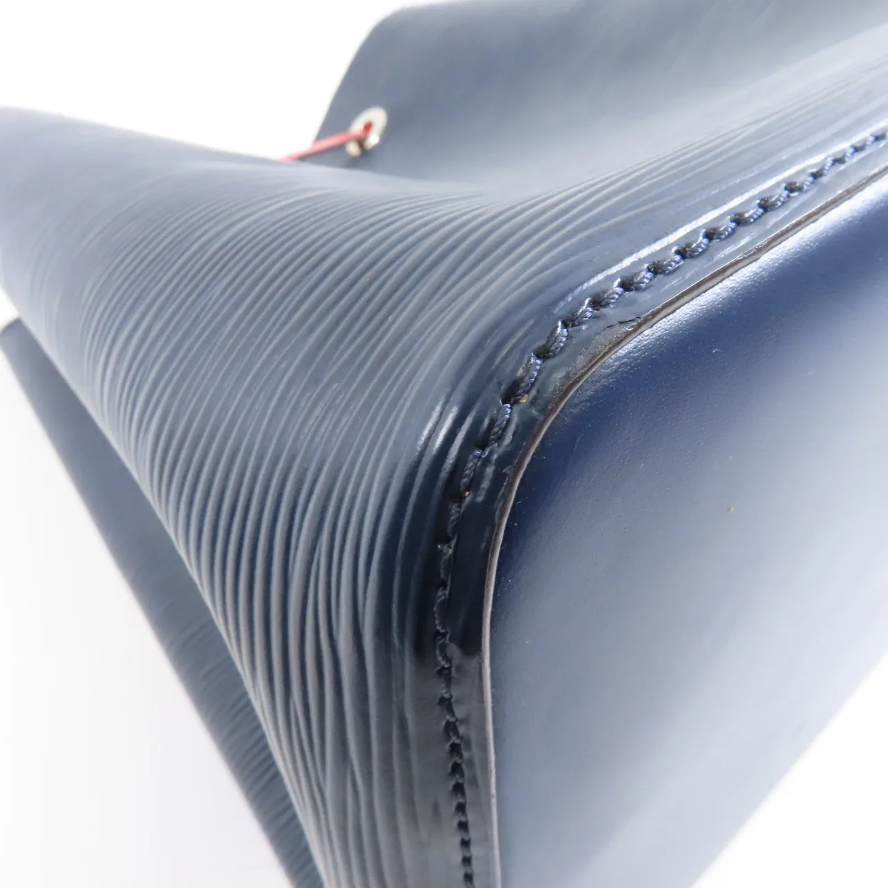 LOUIS VUITTON NeoNoe M45306 兩用包 牛皮 海軍藍 / 紅色 / Blue 牛皮 中古品B - 縮圖 14