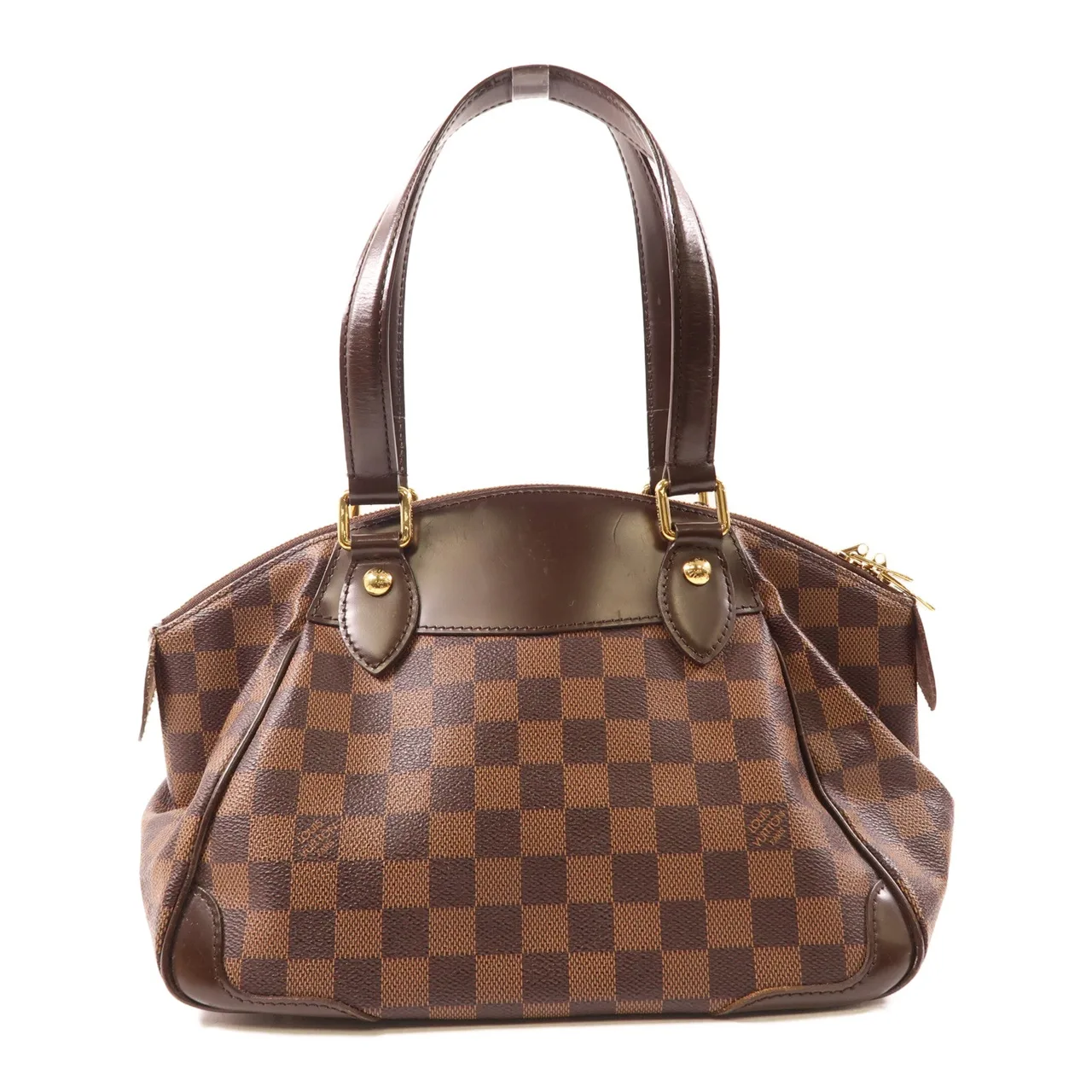 LOUIS VUITTON Verona N41117 肩背包 塗層帆布 棕色 塗層帆布 中古品B - 縮圖 2