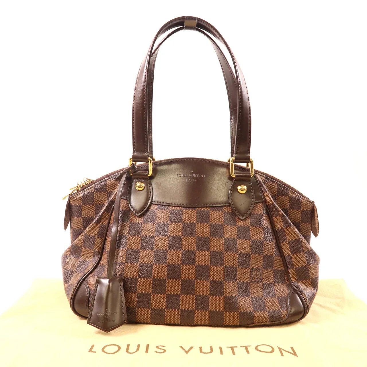 LOUIS VUITTON Verona N41117 肩背包 塗層帆布 棕色 塗層帆布 中古品B - 縮圖 9
