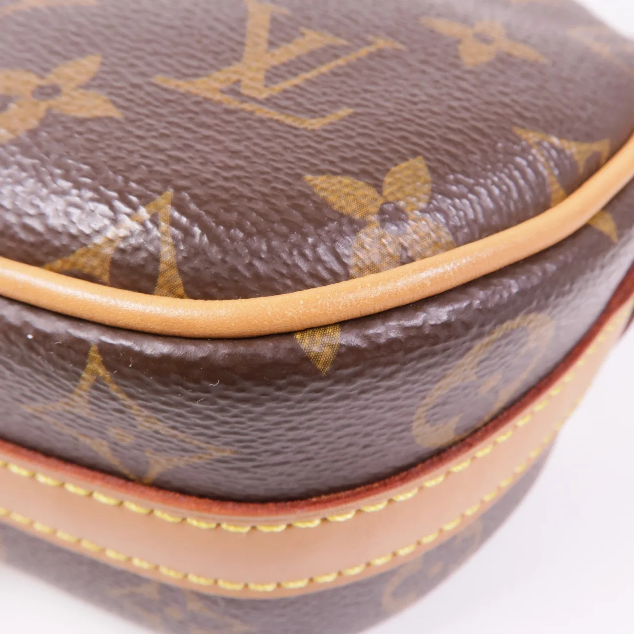 LOUIS VUITTON Boite Chapeau Souple M45578 肩背包 塗層帆布 棕色 塗層帆布 中古品A - 縮圖 5