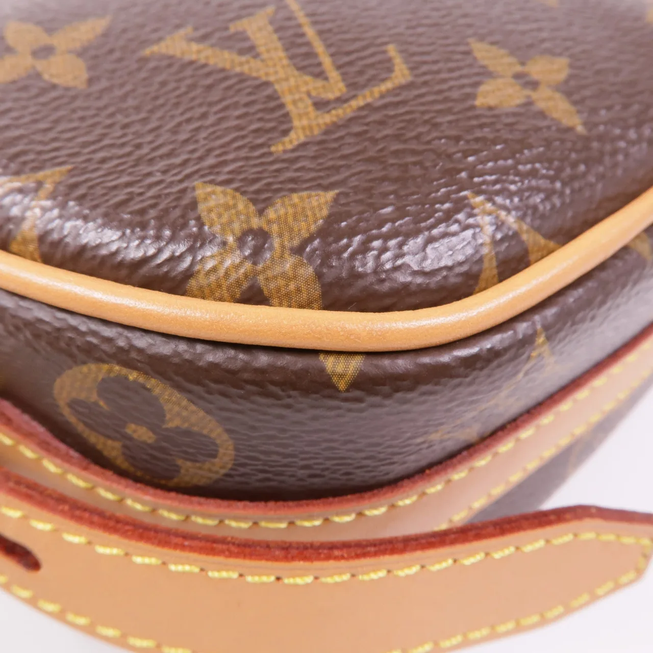 LOUIS VUITTON Boite Chapeau Souple M45578 肩背包 塗層帆布 棕色 塗層帆布 中古品A - 縮圖 6