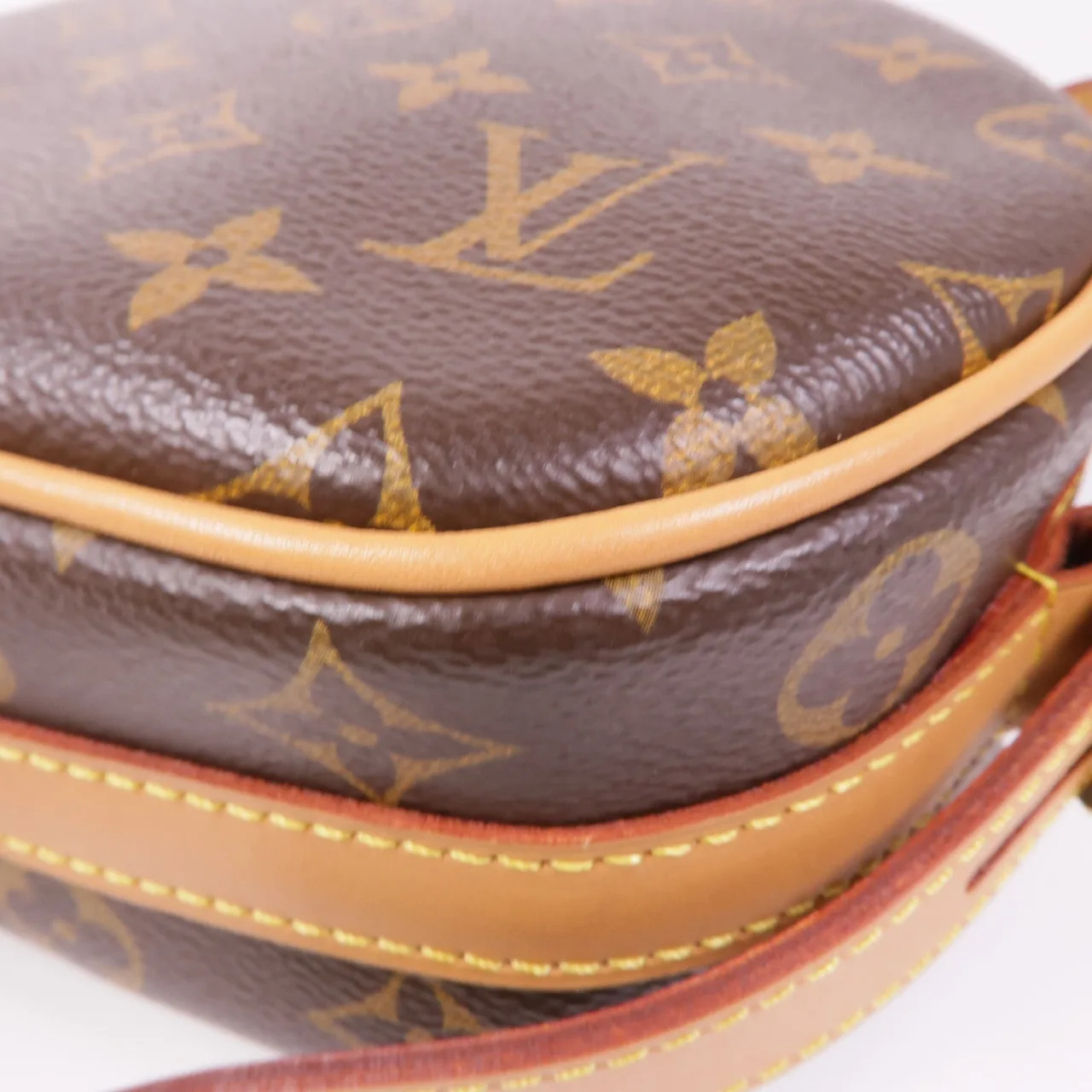 LOUIS VUITTON Boite Chapeau Souple M45578 肩背包 塗層帆布 棕色 塗層帆布 中古品A - 縮圖 7