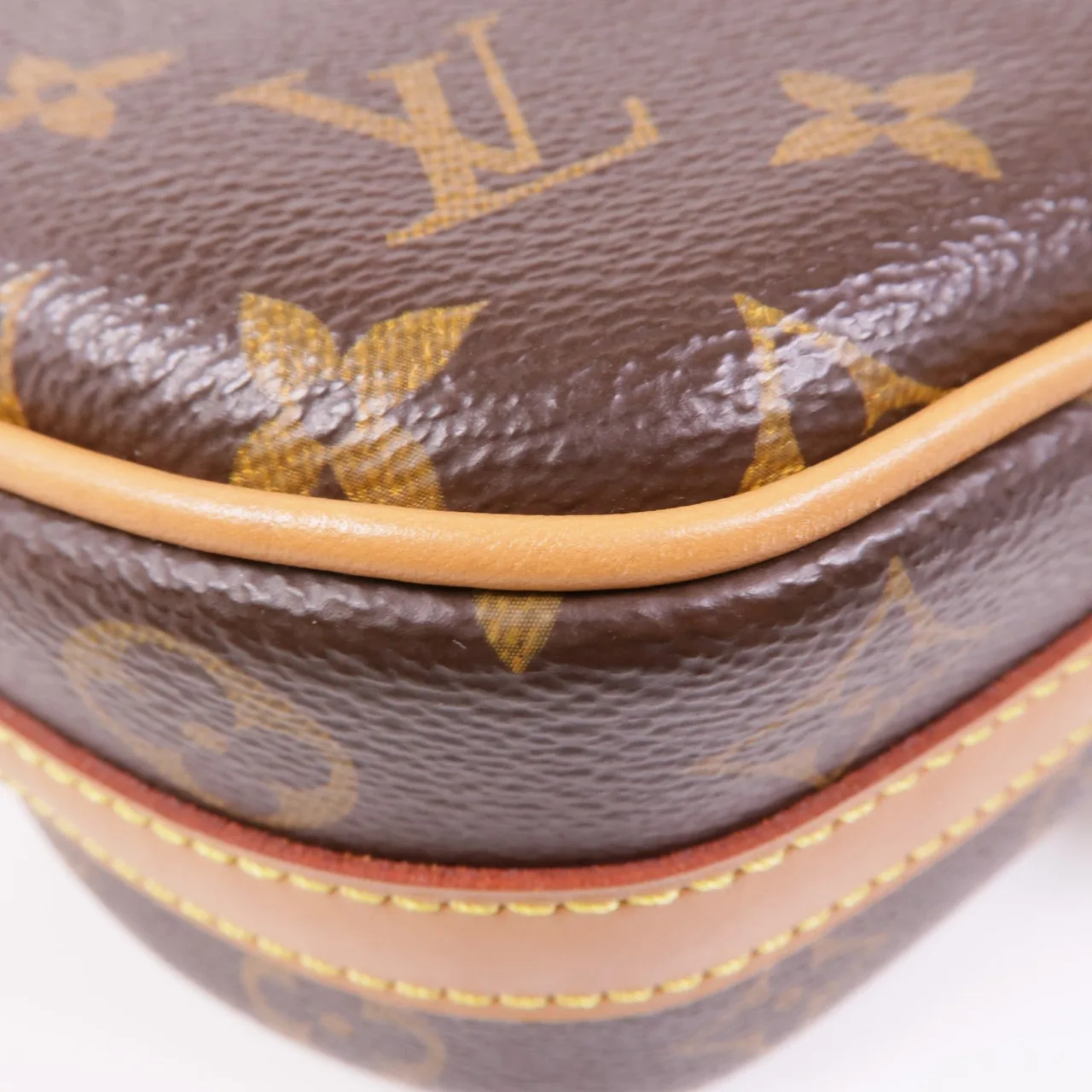 LOUIS VUITTON Boite Chapeau Souple M45578 肩背包 塗層帆布 棕色 塗層帆布 中古品A - 縮圖 8