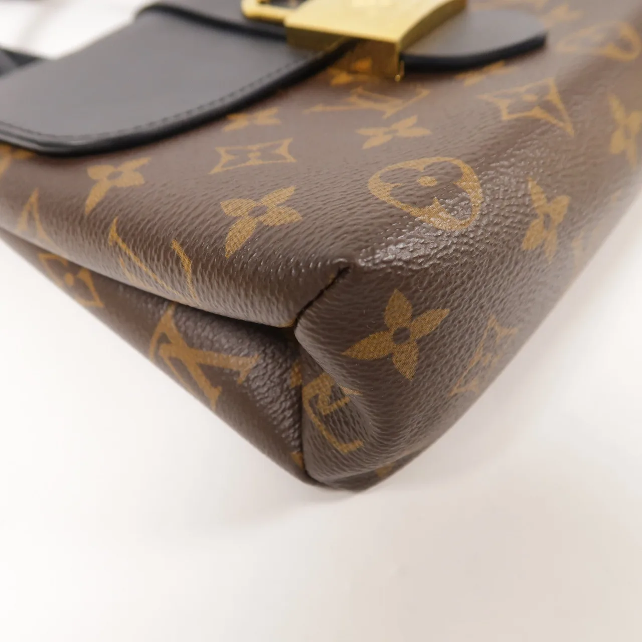 LOUIS VUITTON Locky M44141 兩用包 塗層帆布 棕色 / 黑色 塗層帆布 中古品B - 縮圖 11