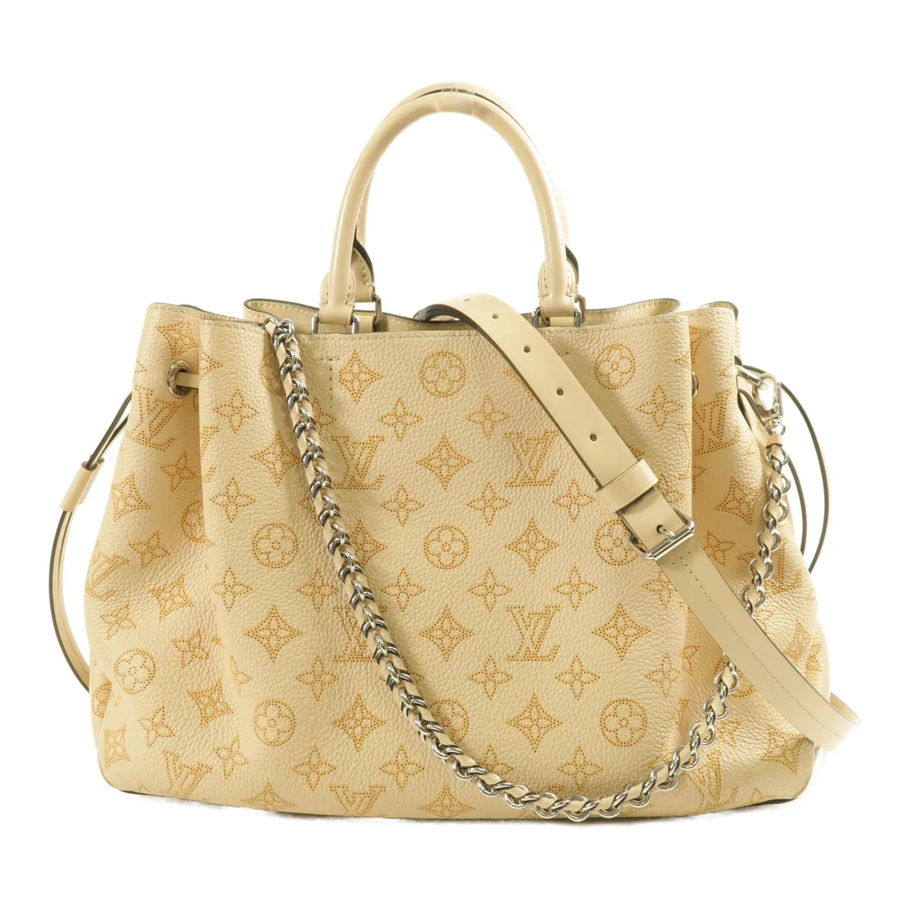 LOUIS VUITTON Bella M59203 兩用包 牛皮 米色 / Beige