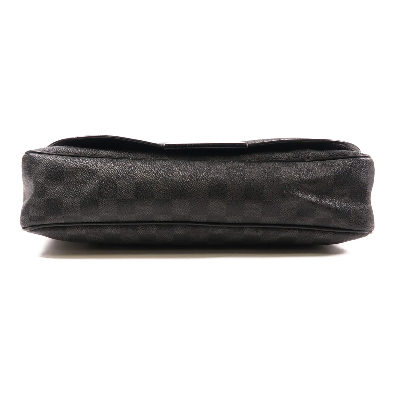 LOUIS VUITTON Daniel N58033 肩背包 塗層帆布 黑色 塗層帆布 中古品C - 縮圖 4