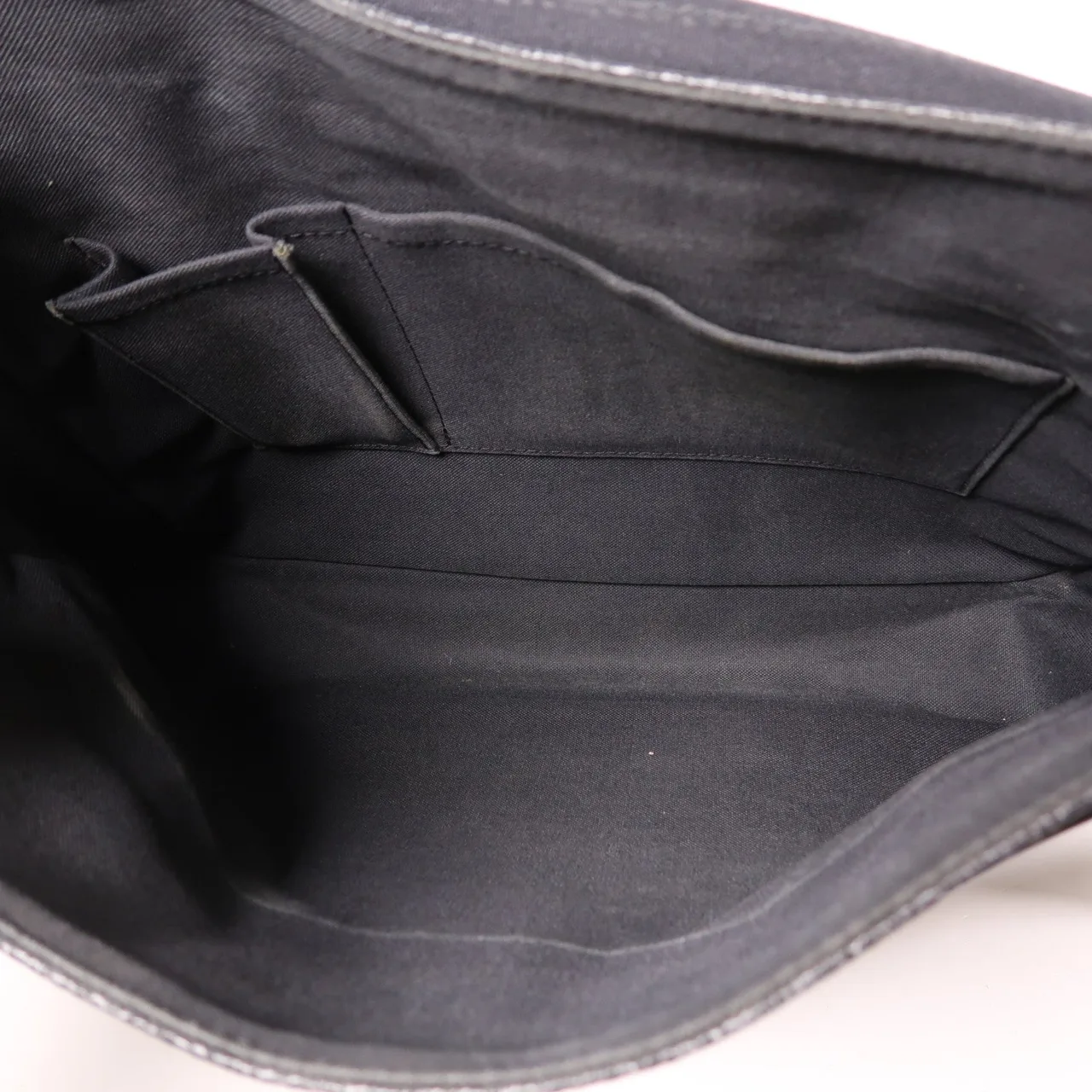 LOUIS VUITTON Daniel N58033 肩背包 塗層帆布 黑色 塗層帆布 中古品C - 縮圖 5