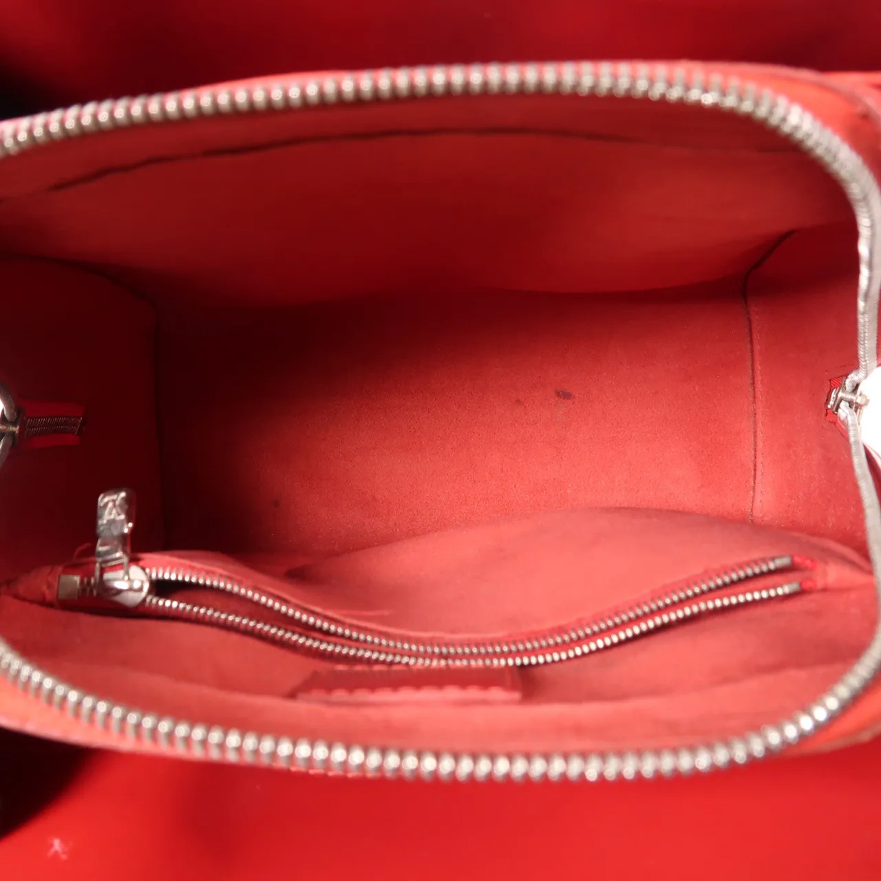 LOUIS VUITTON M52057 手提包 牛皮 紅色 / Red 牛皮 中古品B - 縮圖 5