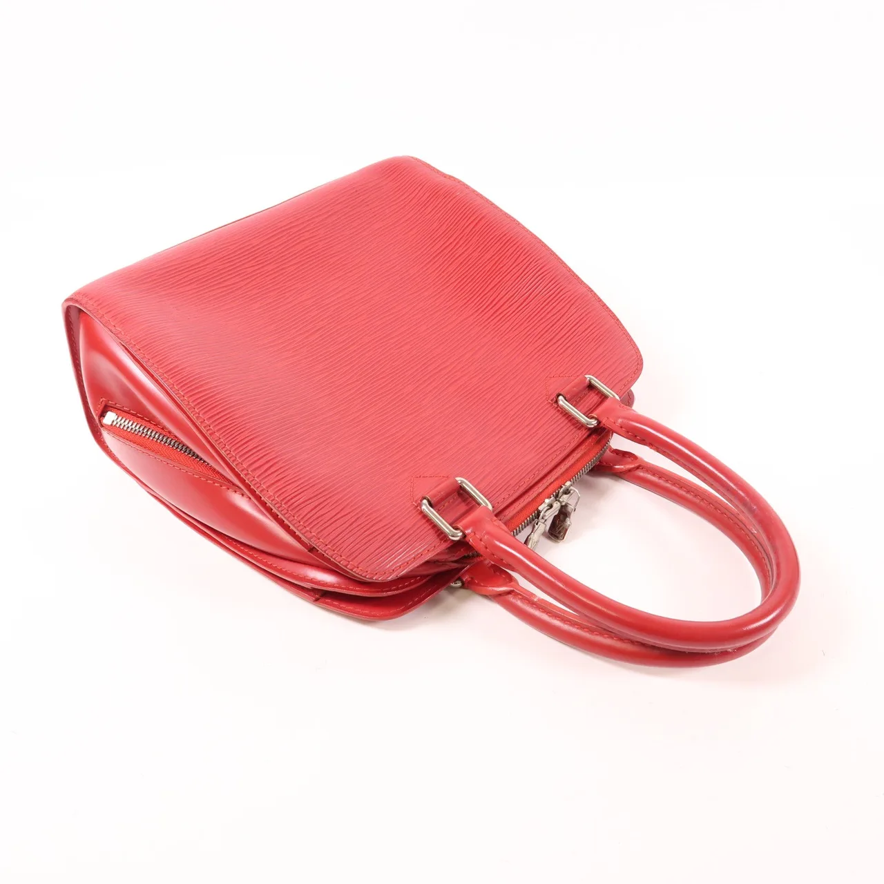 LOUIS VUITTON M52057 手提包 牛皮 紅色 / Red 牛皮 中古品B - 縮圖 8