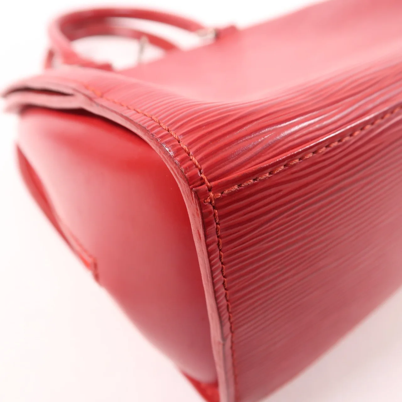 LOUIS VUITTON M52057 手提包 牛皮 紅色 / Red 牛皮 中古品B - 縮圖 10